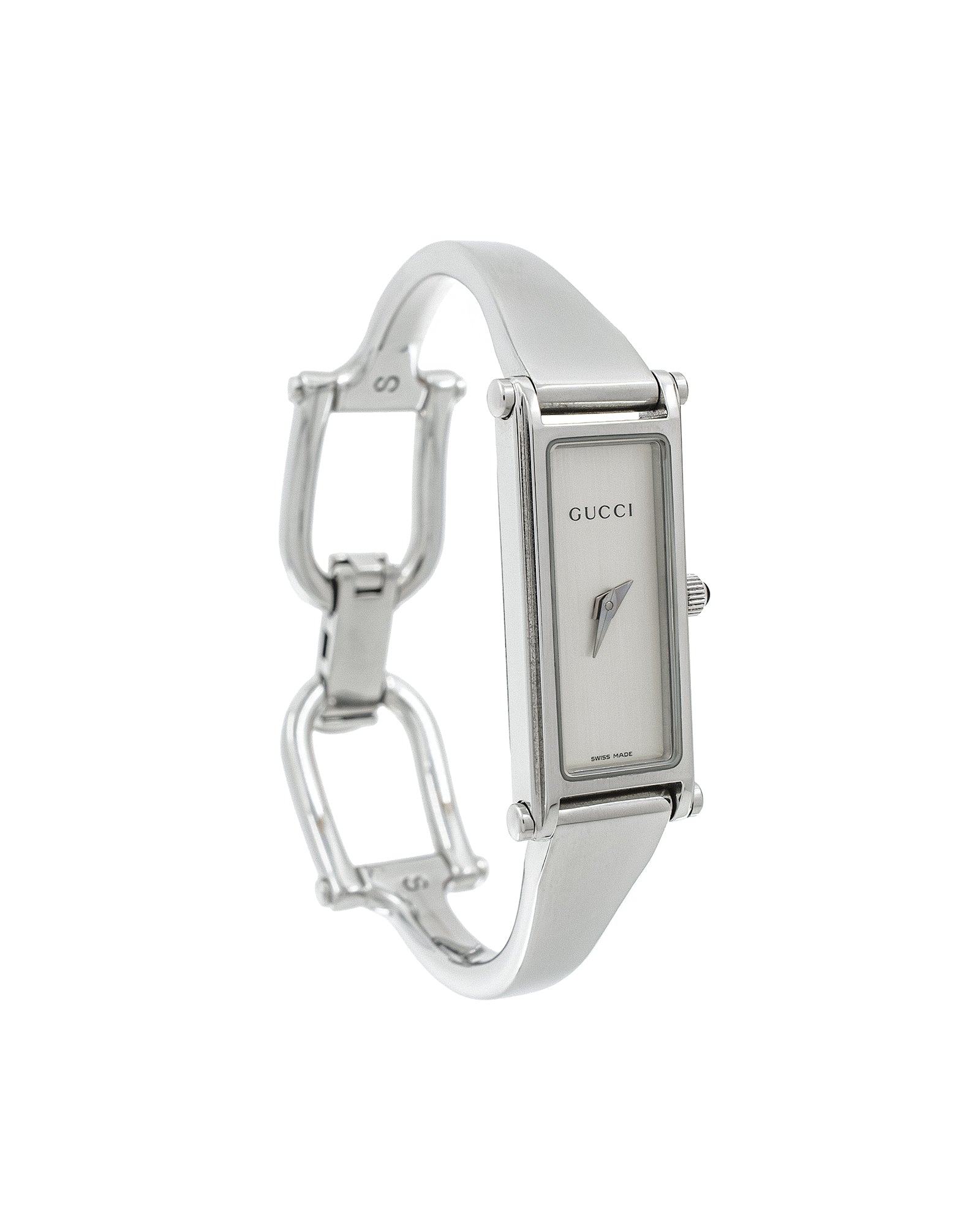 GUCCI 1500L WATCH WHITE