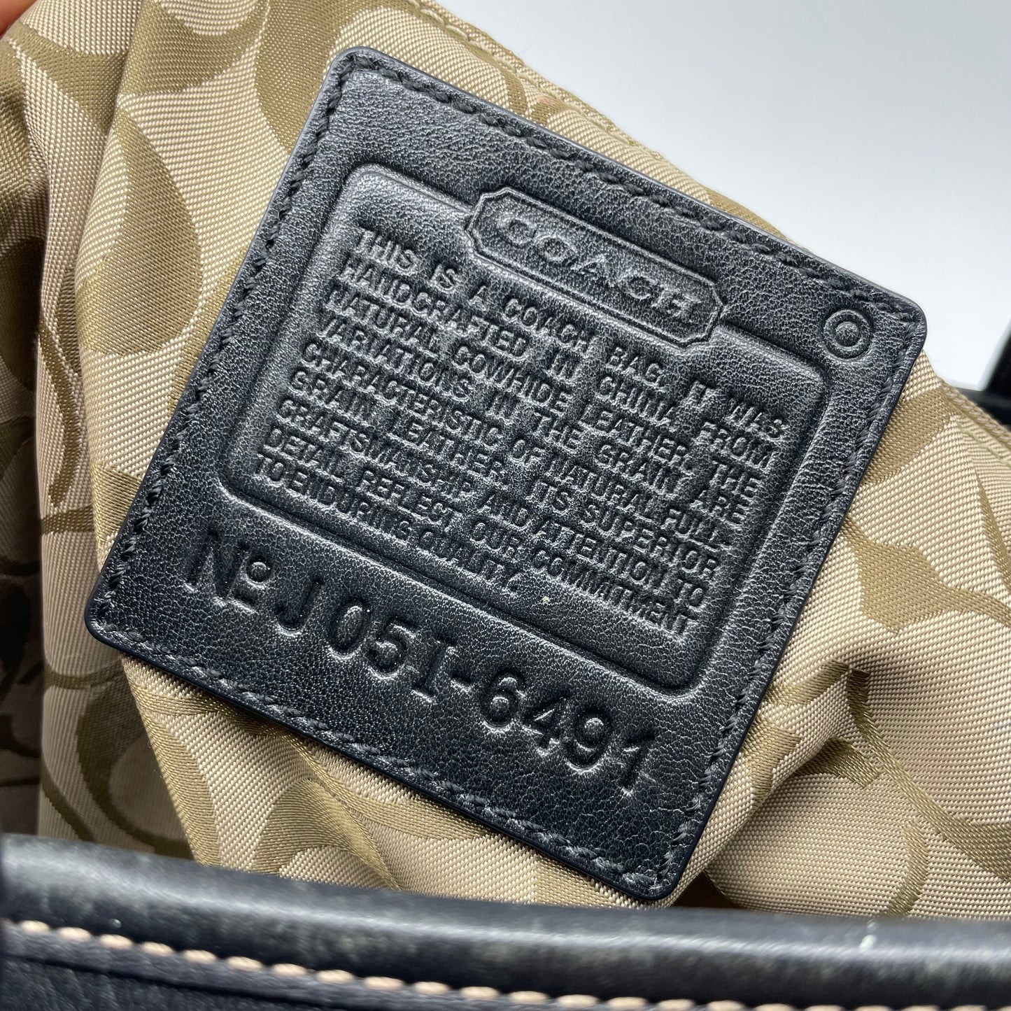 2005 Coach shoulder bag