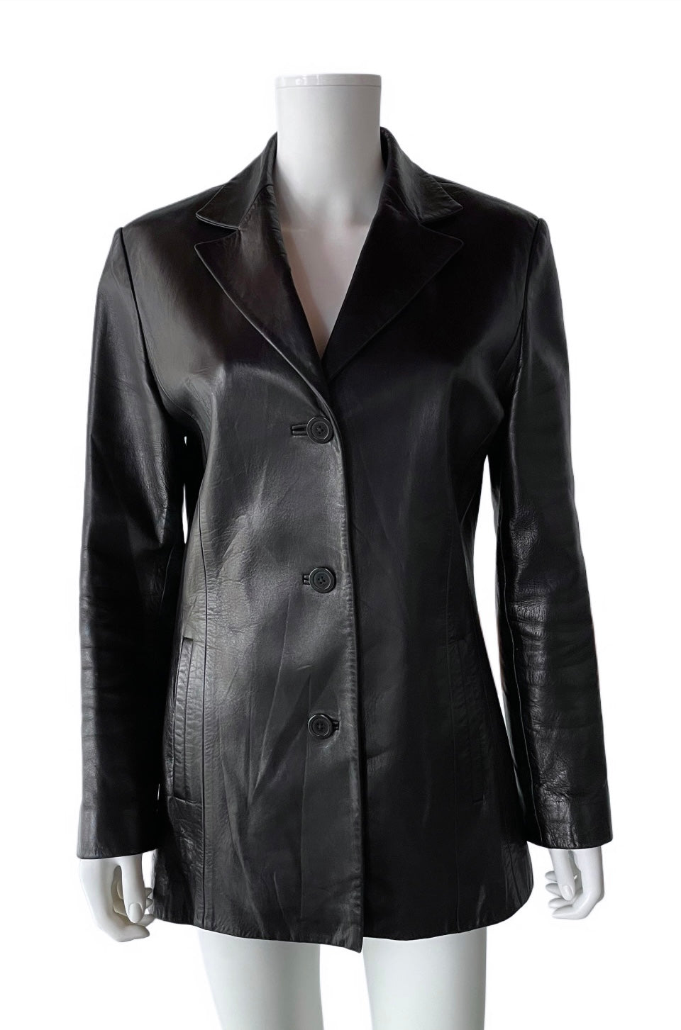 MICHAEL HOBAN NORTH BEACH LEATHER JACKET (M)