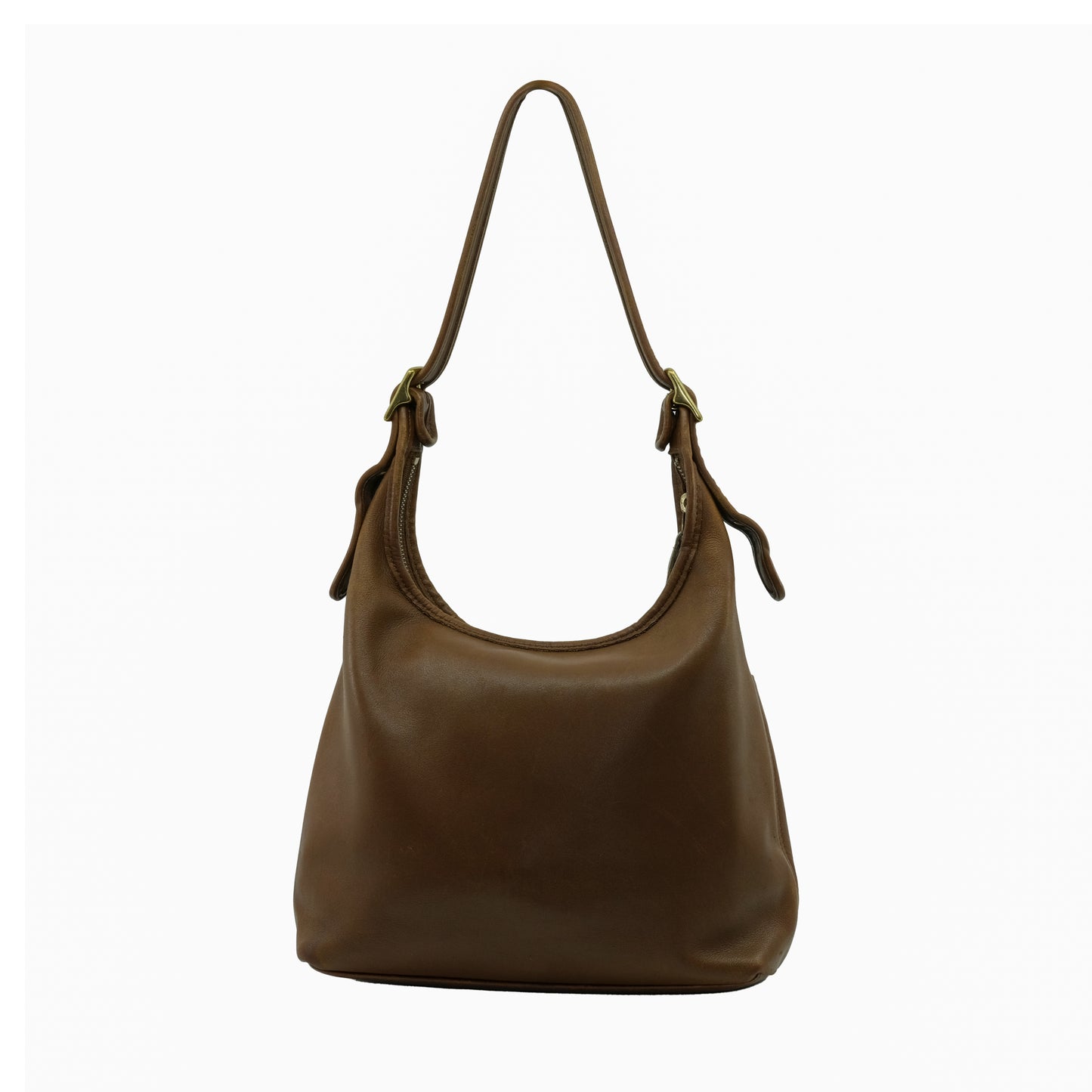 1990 COACH LEATHER HOBO BAG