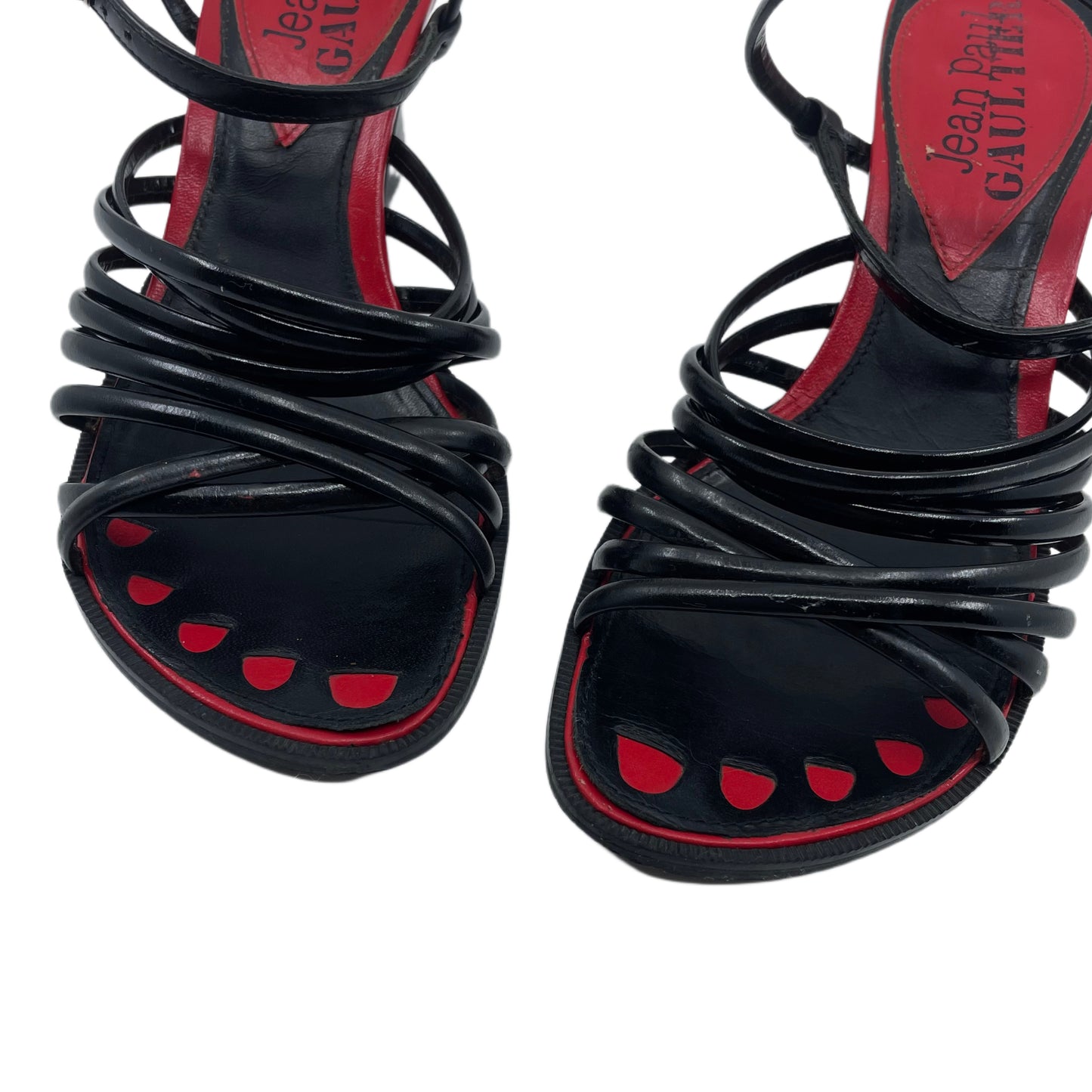 Jean Paul Gaultier leather heels