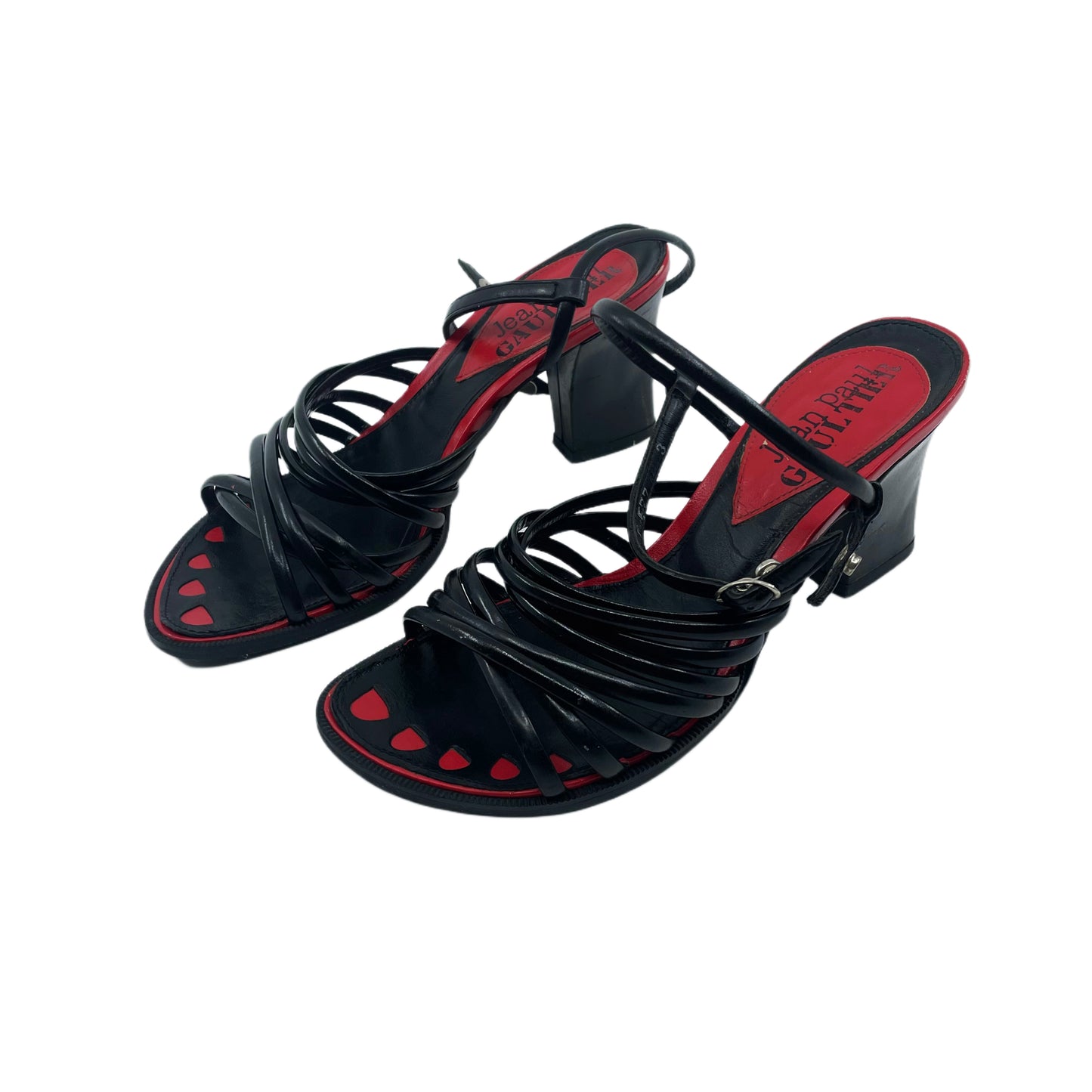Jean Paul Gaultier leather heels