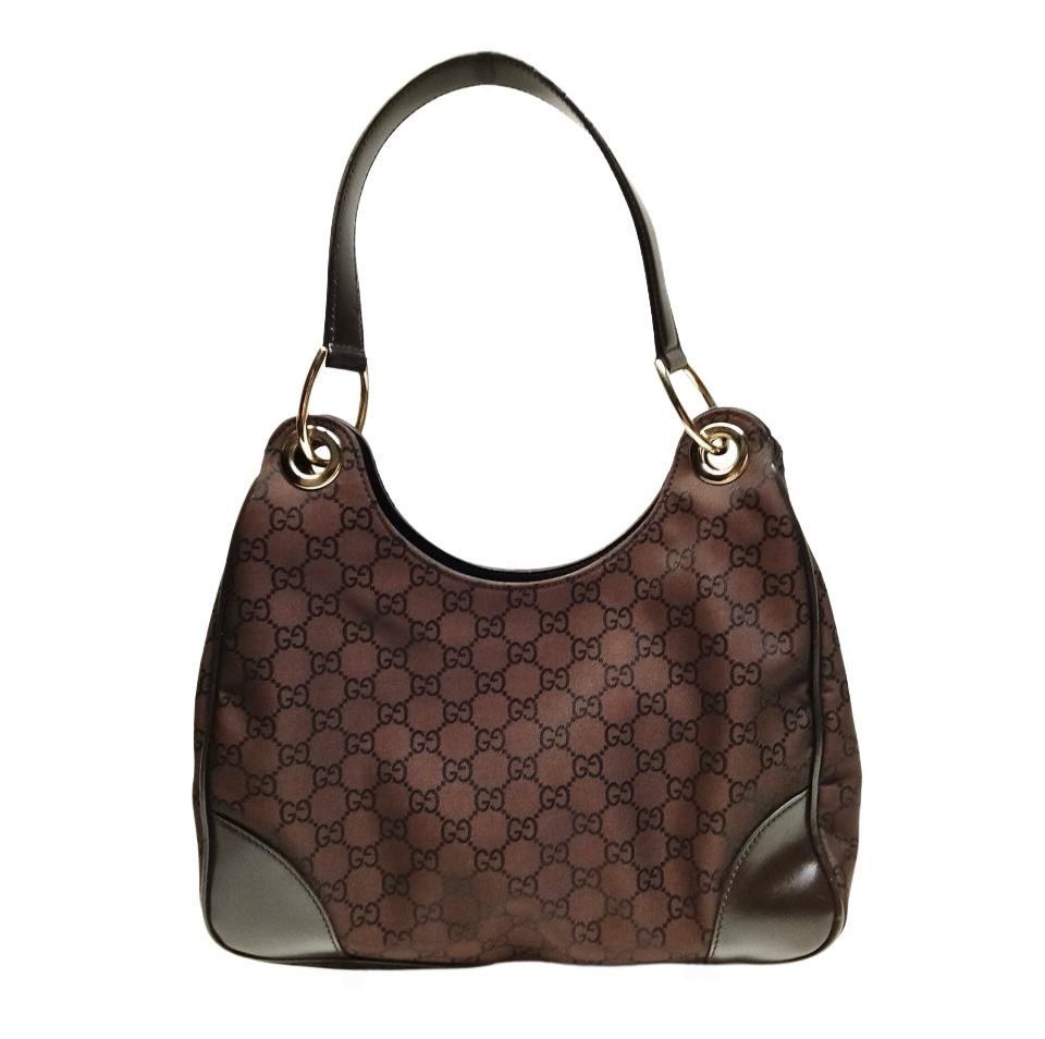 GUCCI BROWN SHOULDER BAG