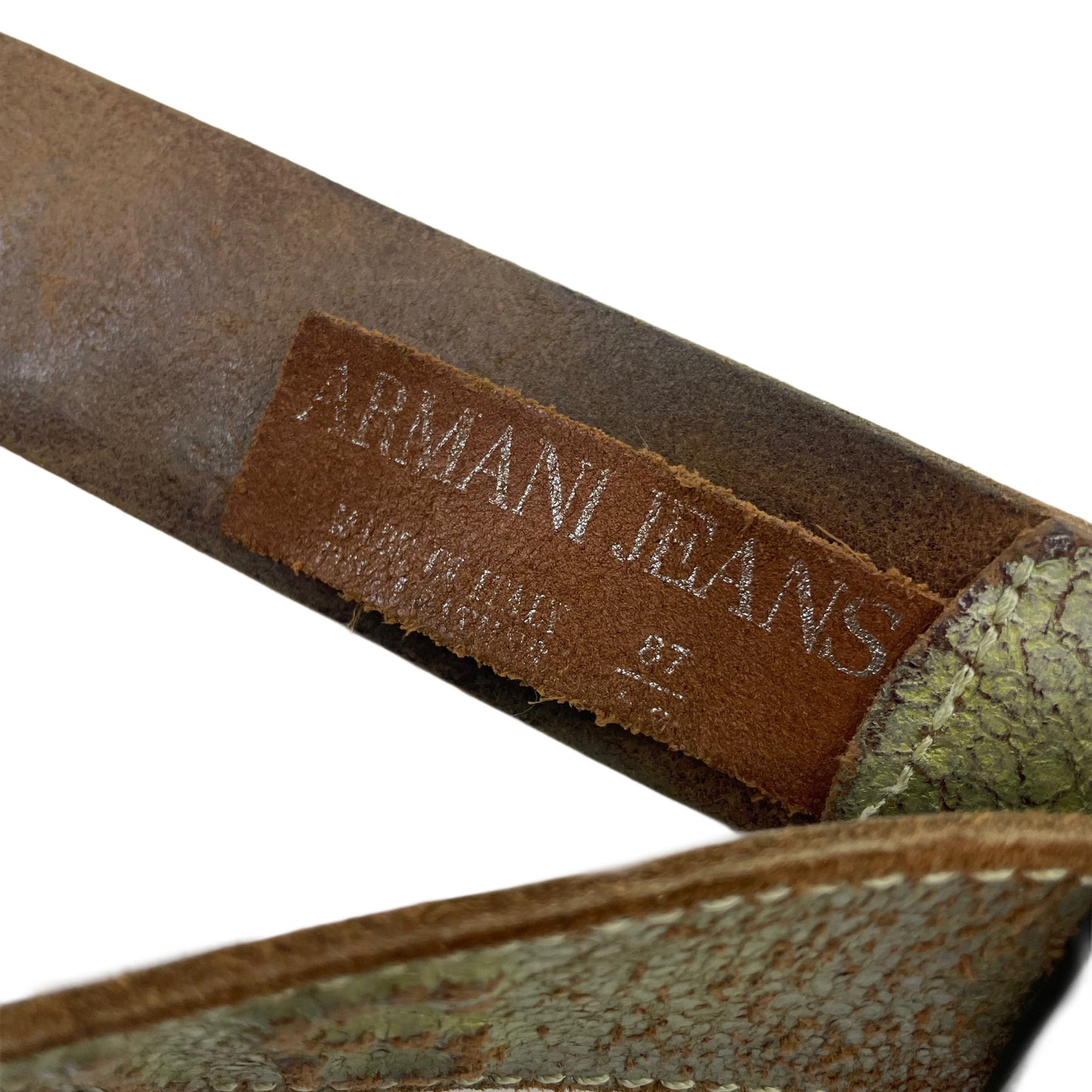 ARMANI LEATHER BELT