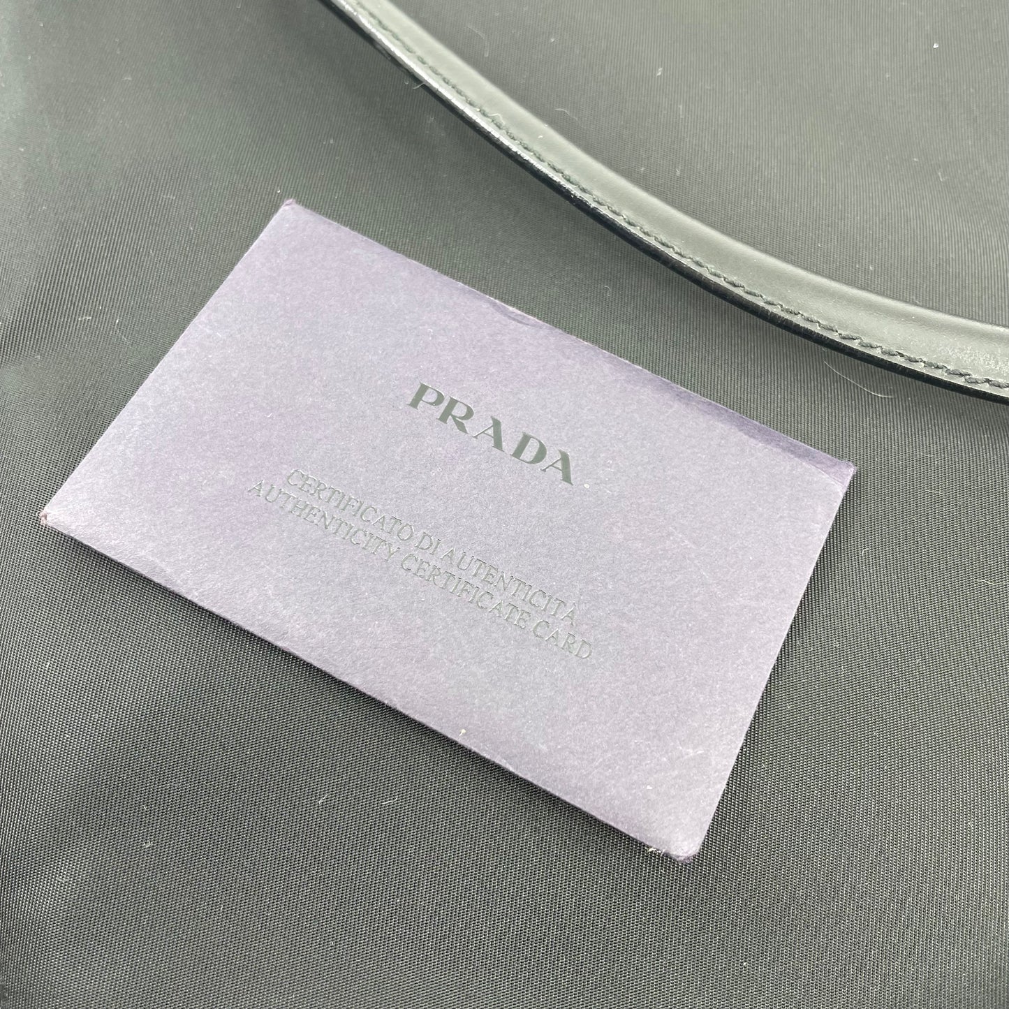 Prada nylon bag