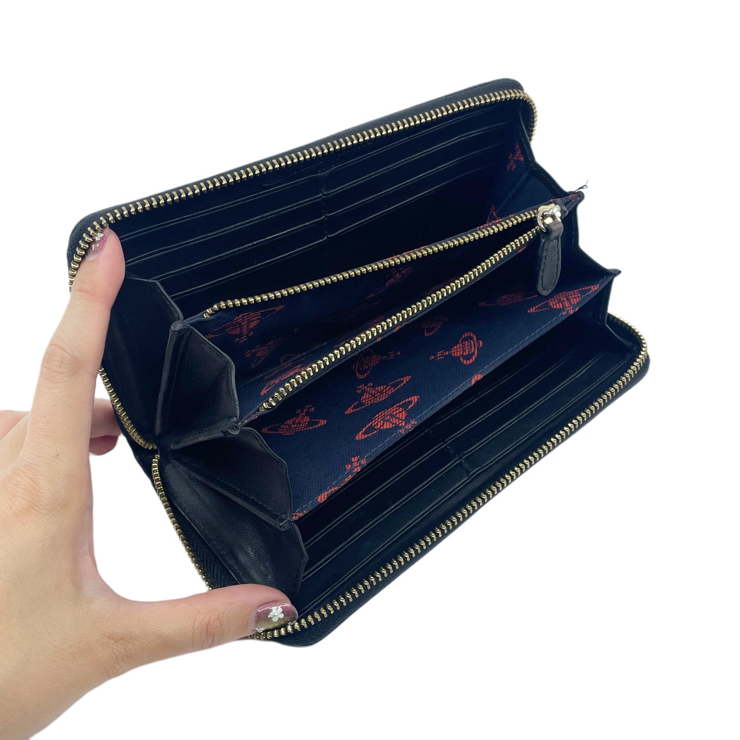 Billetera Vivienne Westwood (negra)