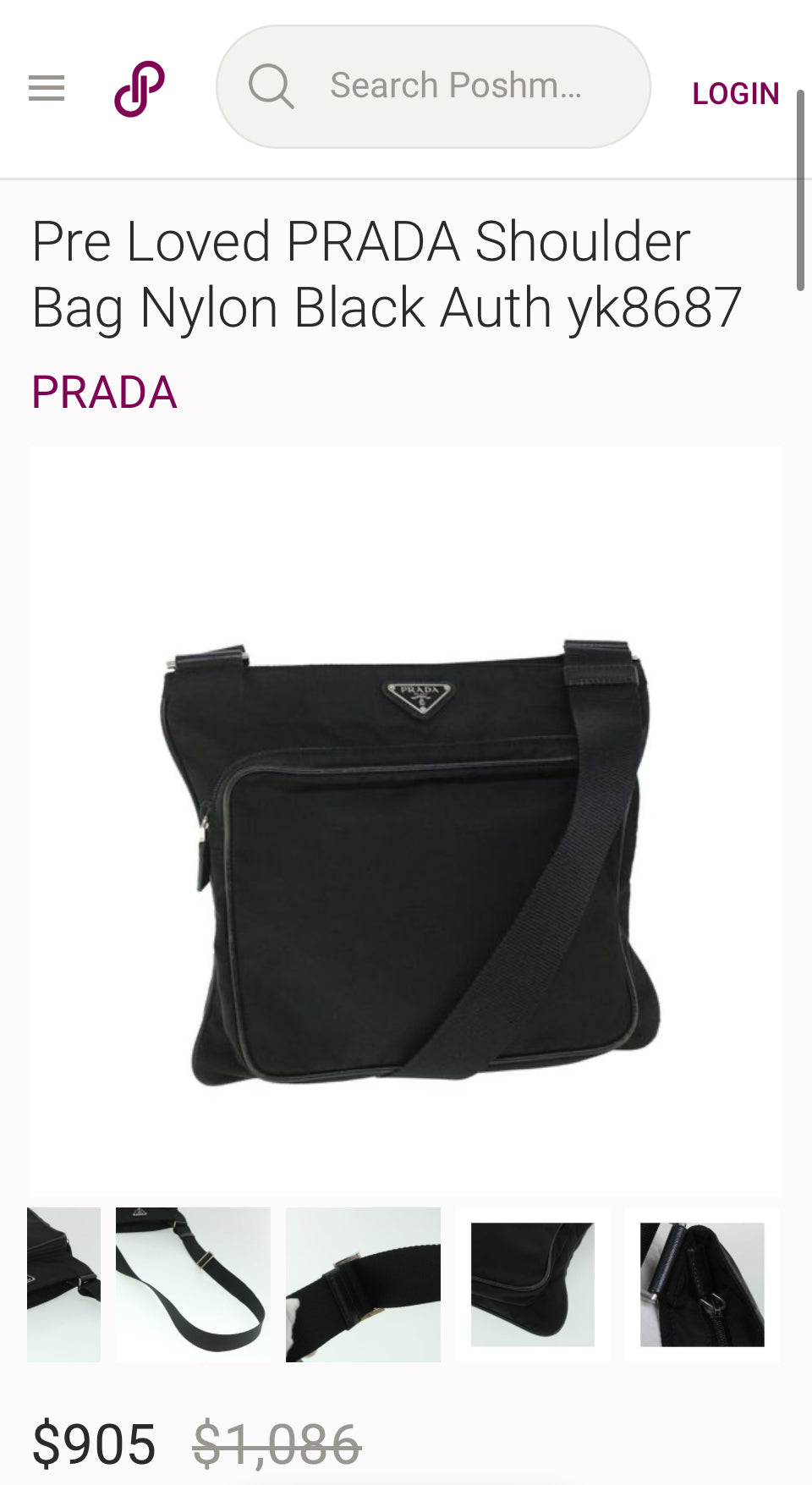 PRADA NYLON CROSSBODY