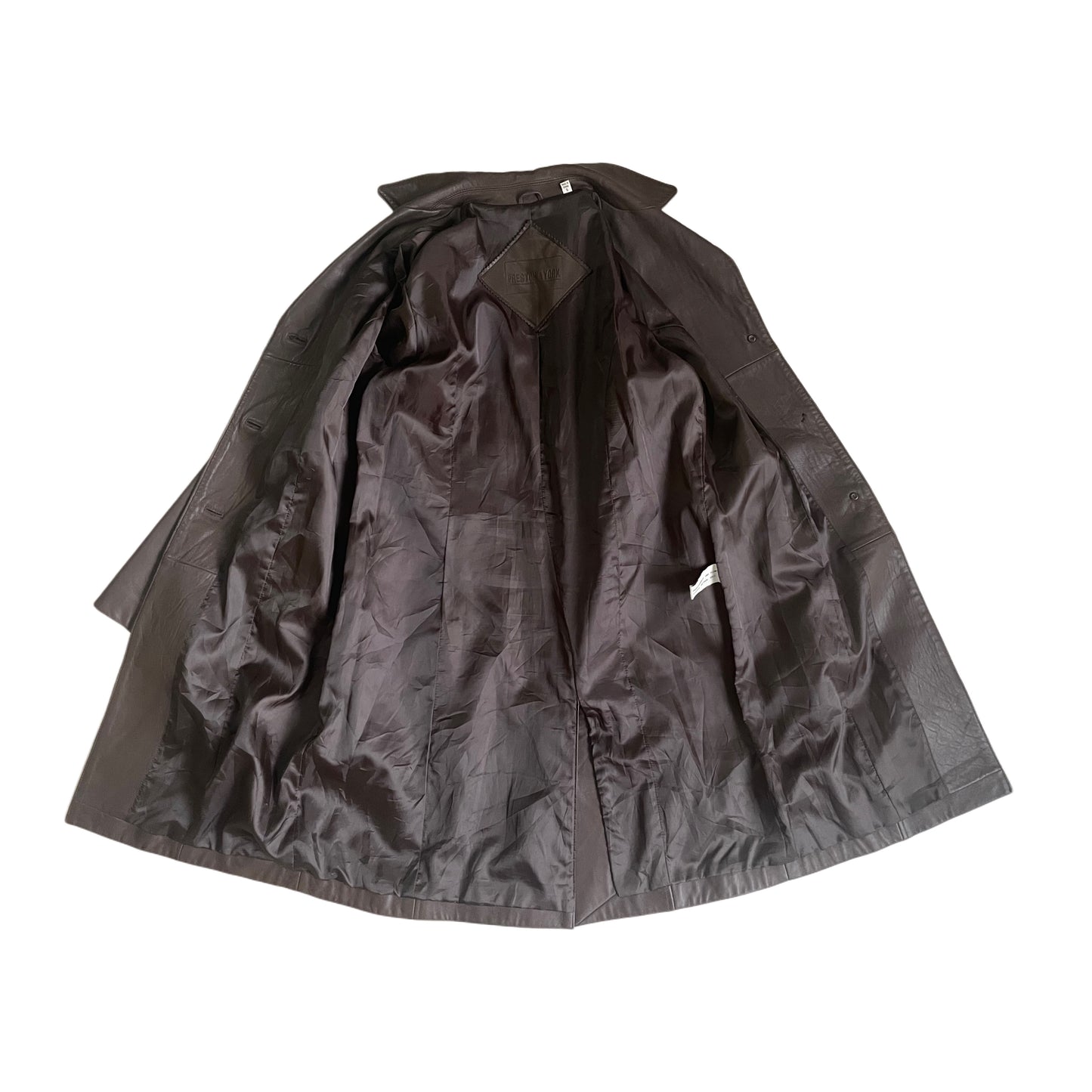 Preston & York lamb leather coat (S)