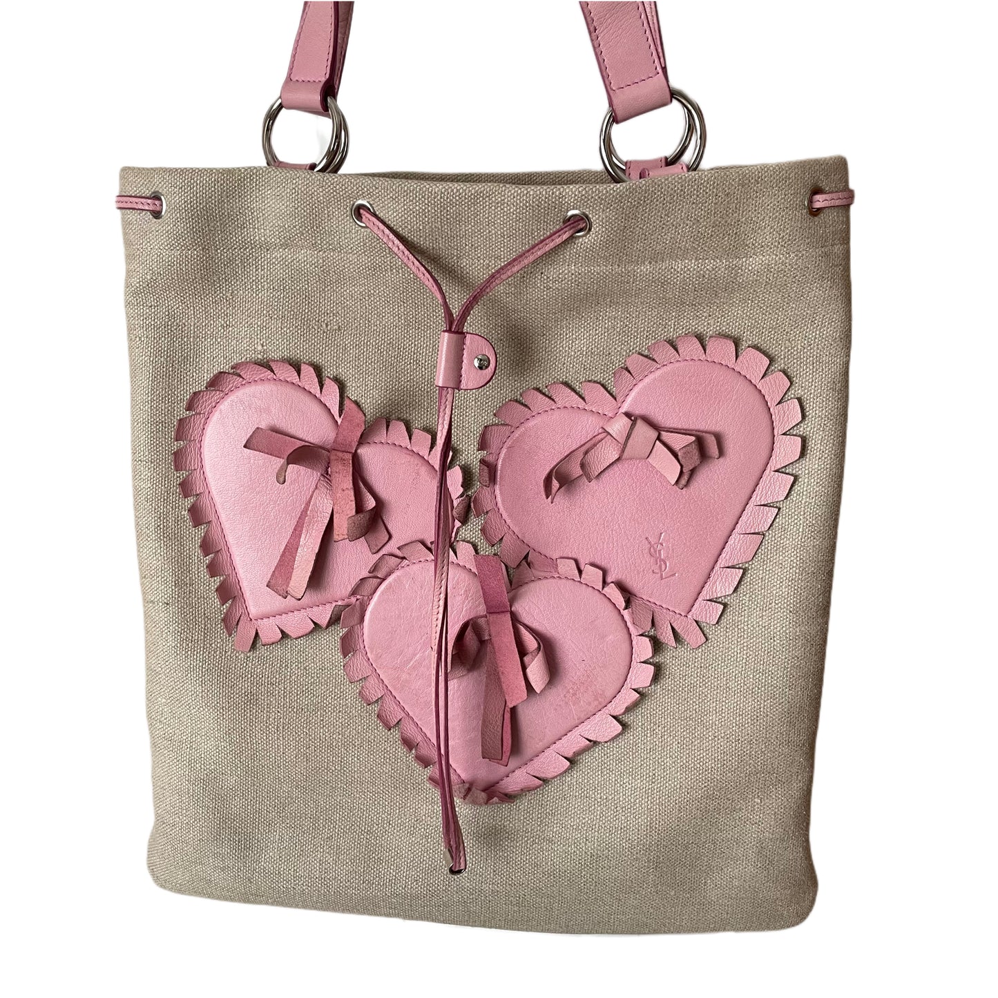 2006 Yves Saint Laurent heart tote