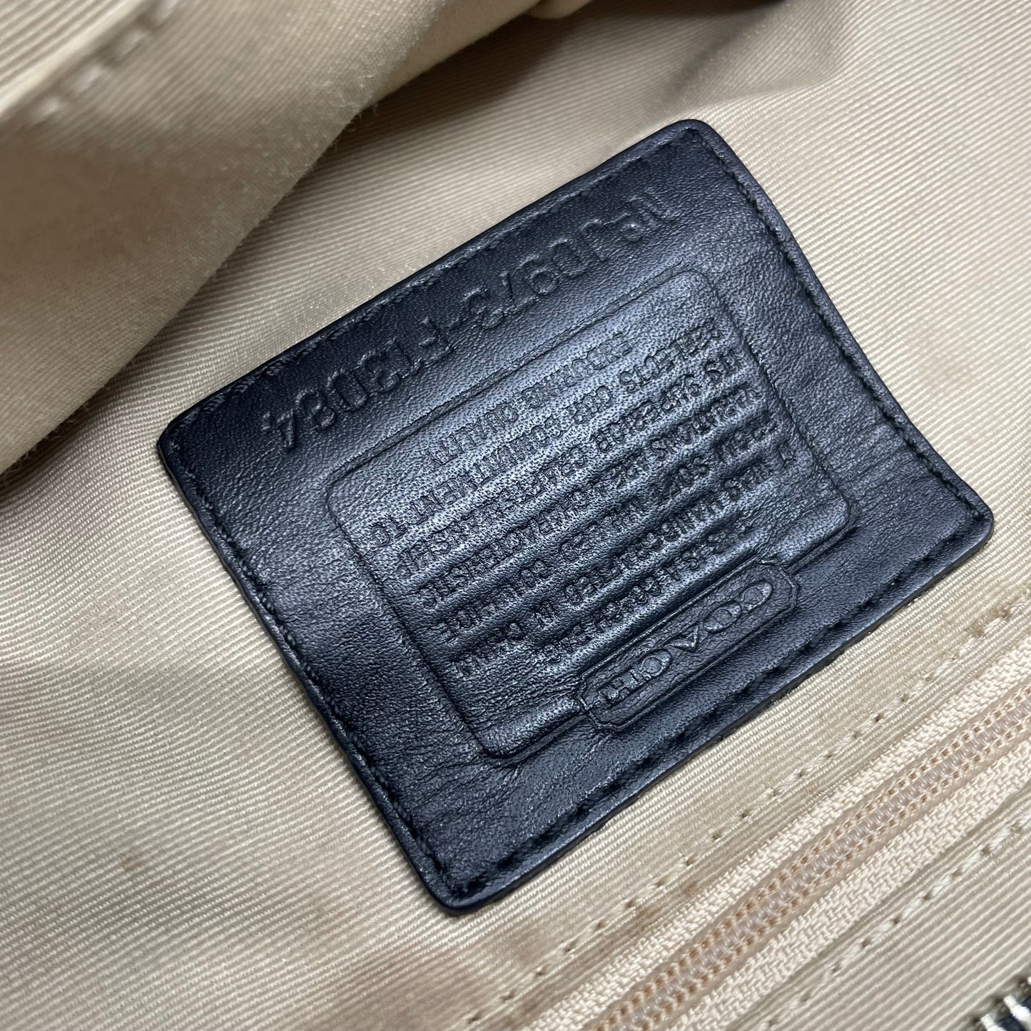 2009 Coach shoulder bag