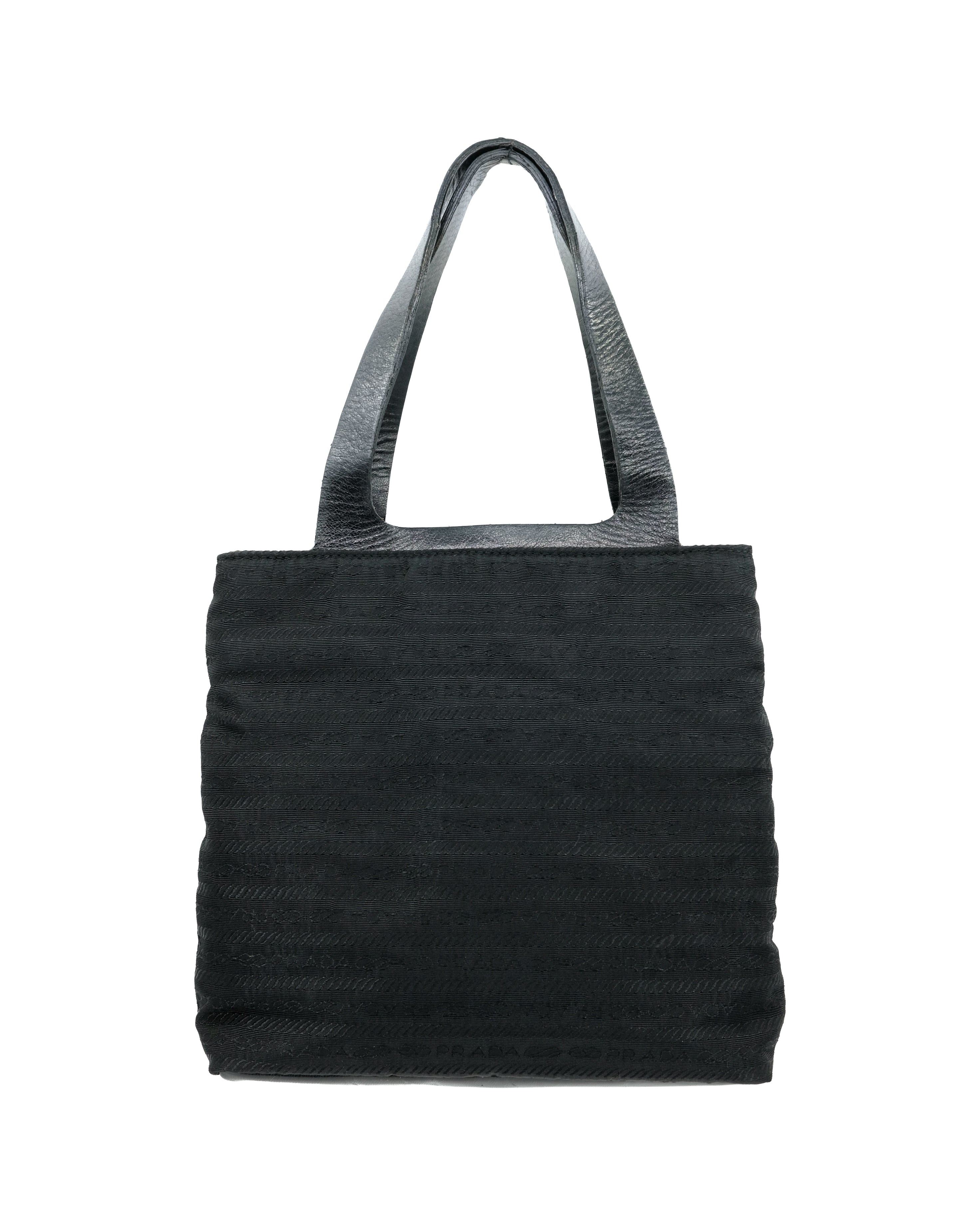 1990'S PRADA TESSUTO MONOGRAM HANDBAG