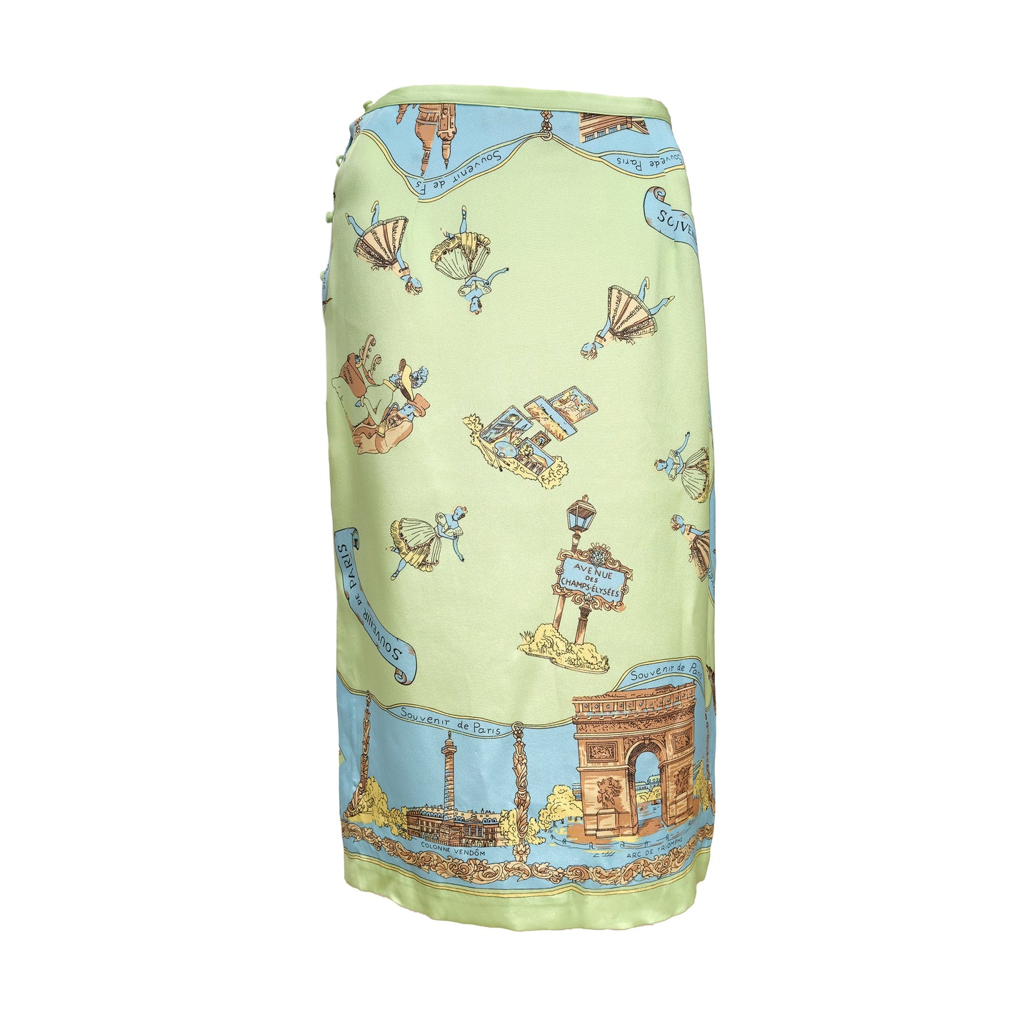 Tibi silk skirt (S)