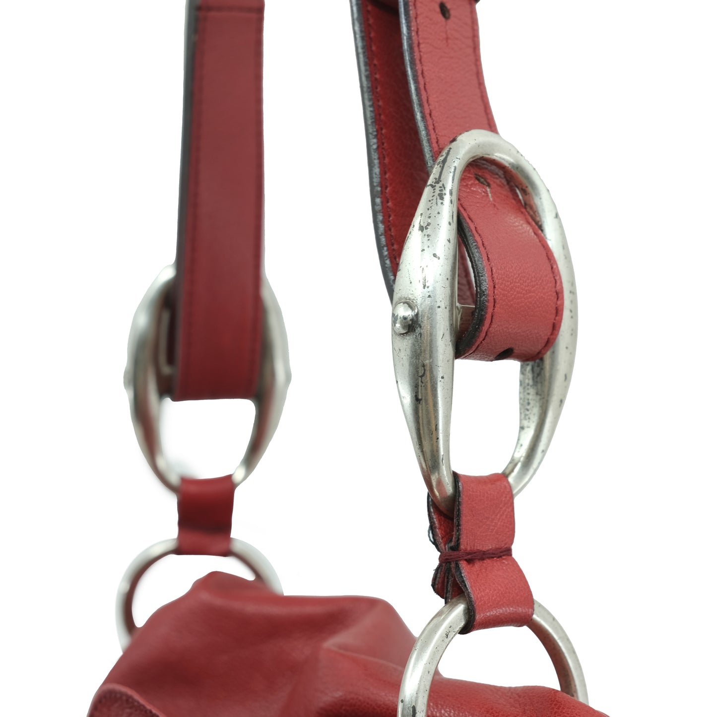 2003 Yves Saint Laurent Nadja leather shoulder bag