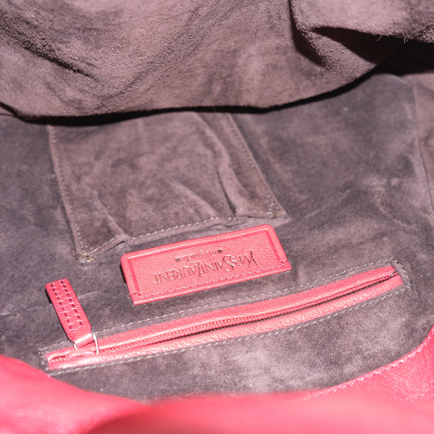 2003 Yves Saint Laurent Nadja leather shoulder bag