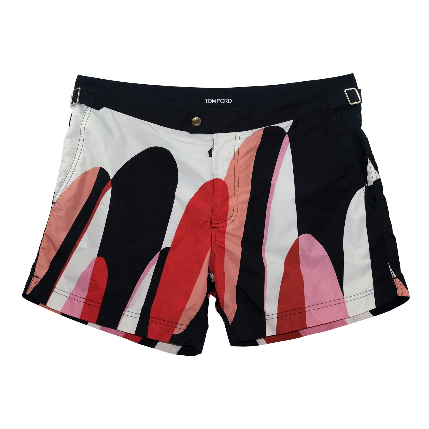 TOM FORD - PRINTED SWIM SHORTS MEN (M)