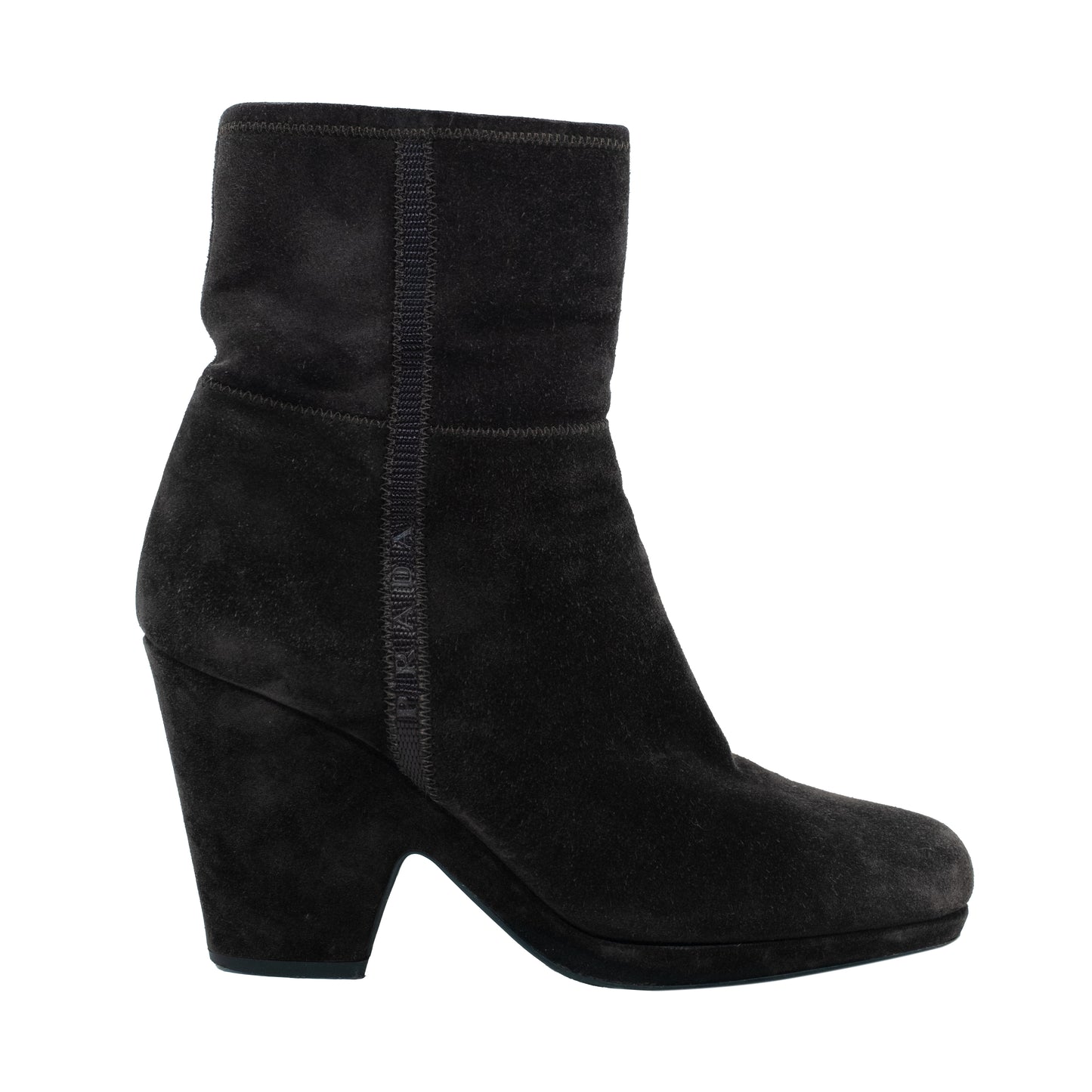 PRADA SUEDE BOOTS (38)