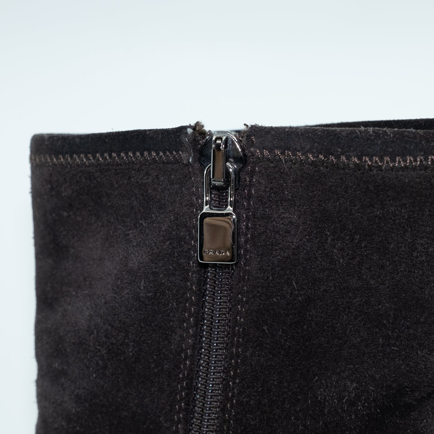 PRADA SUEDE BOOTS (38)