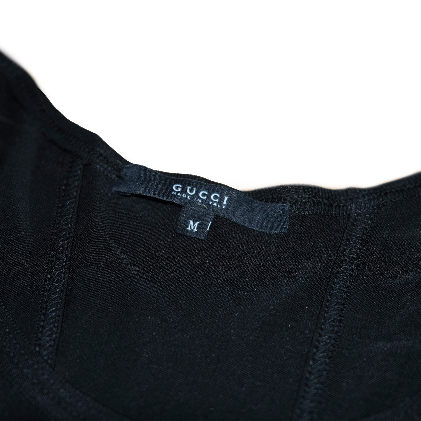 GUCCI TOP W/BAMBOO BELT (M)