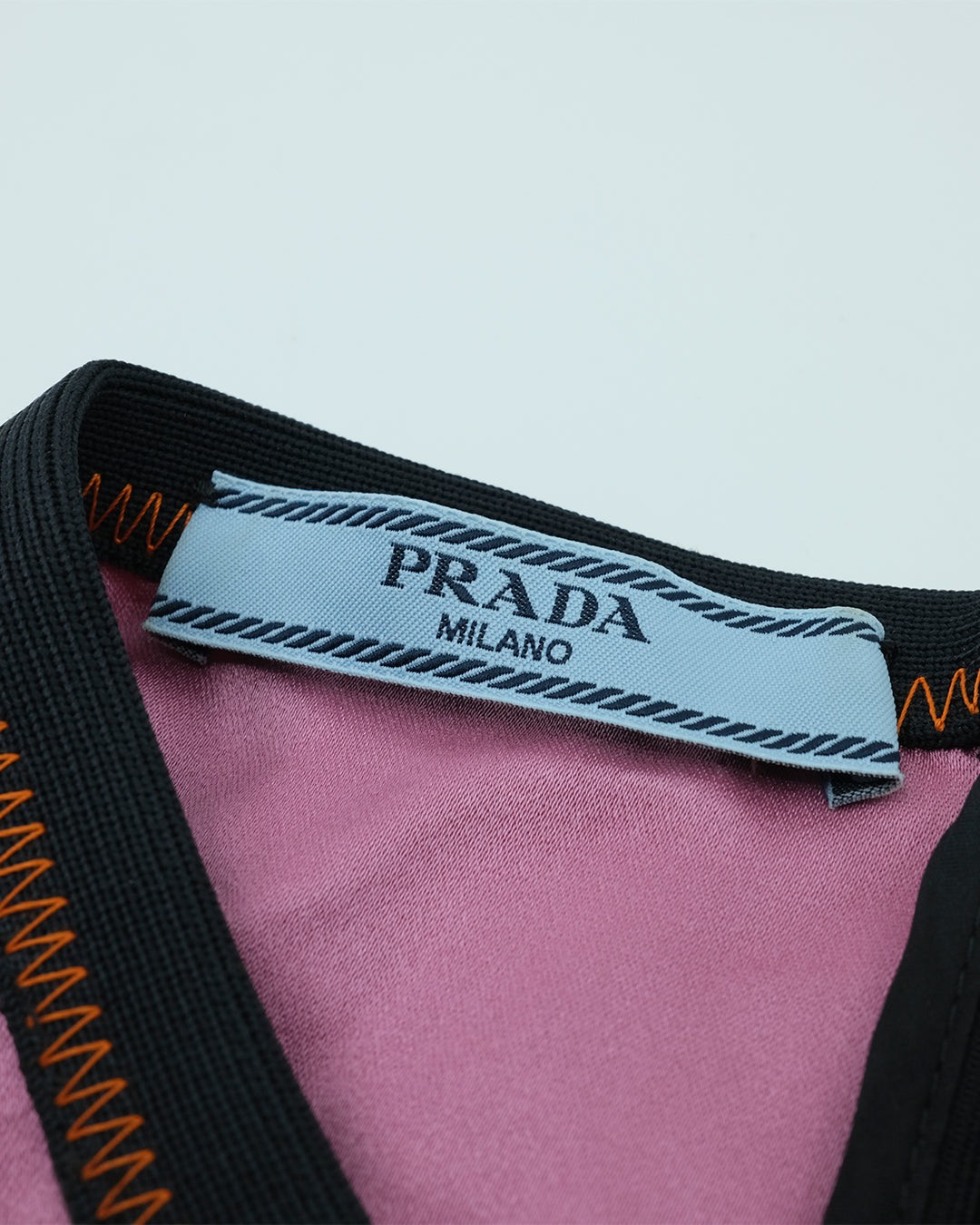 PRADA SILK SATIN TOP (M)