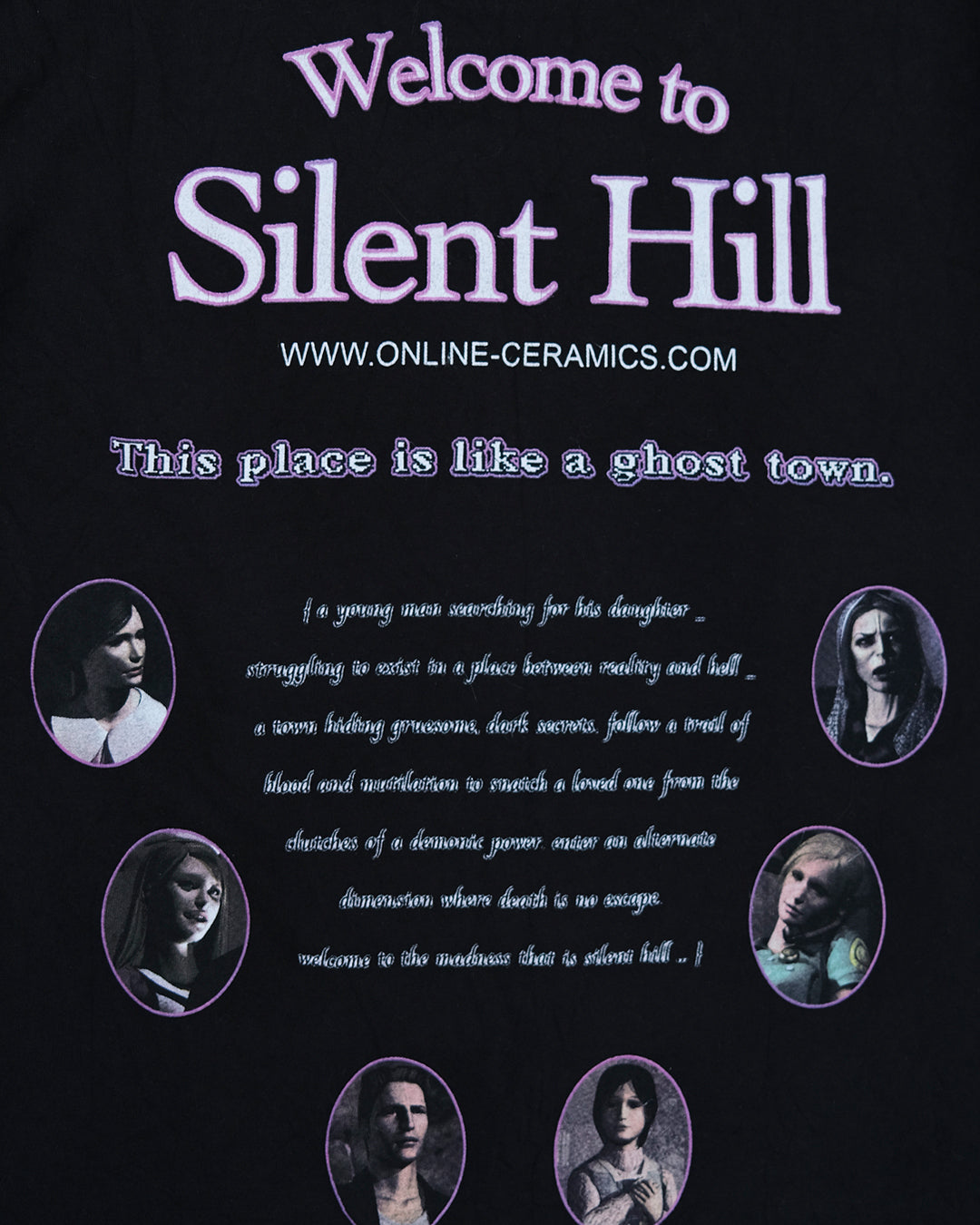 ONLINE-CERAMICS SILENT HILL T-SHIRT (S)