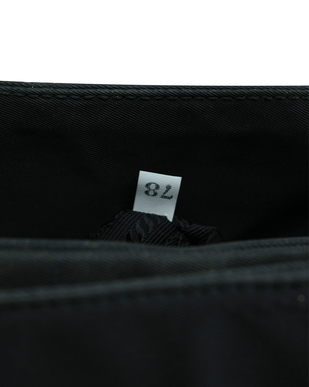 PRADA METAL HANDLE NYLON BAG