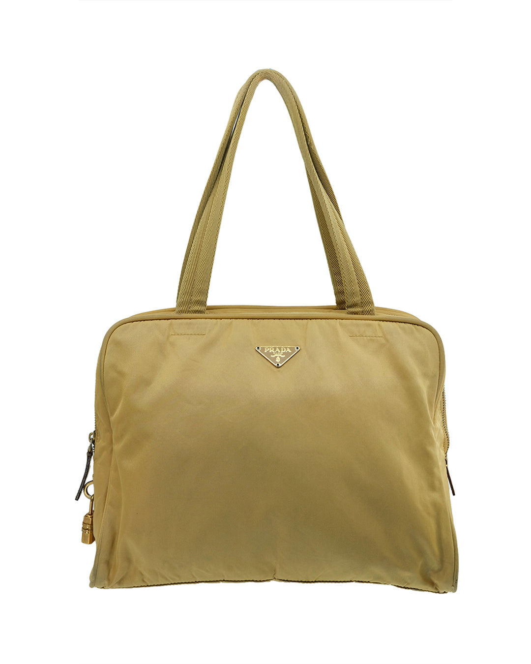PRADA BEIGE NYLON BAG