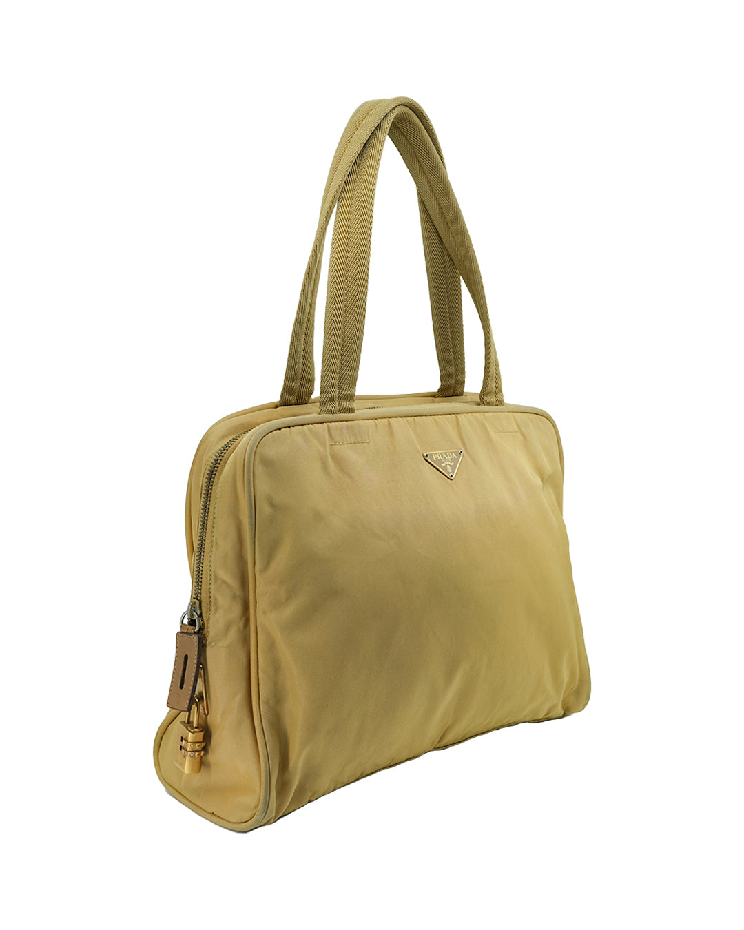 PRADA BEIGE NYLON BAG