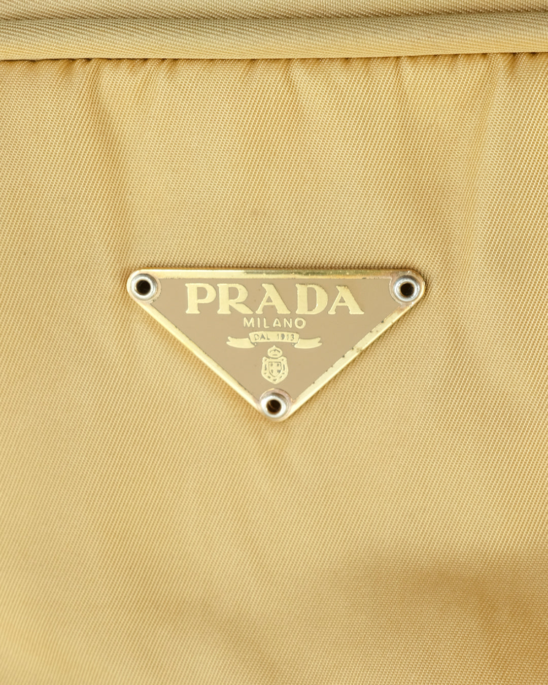 PRADA BEIGE NYLON BAG