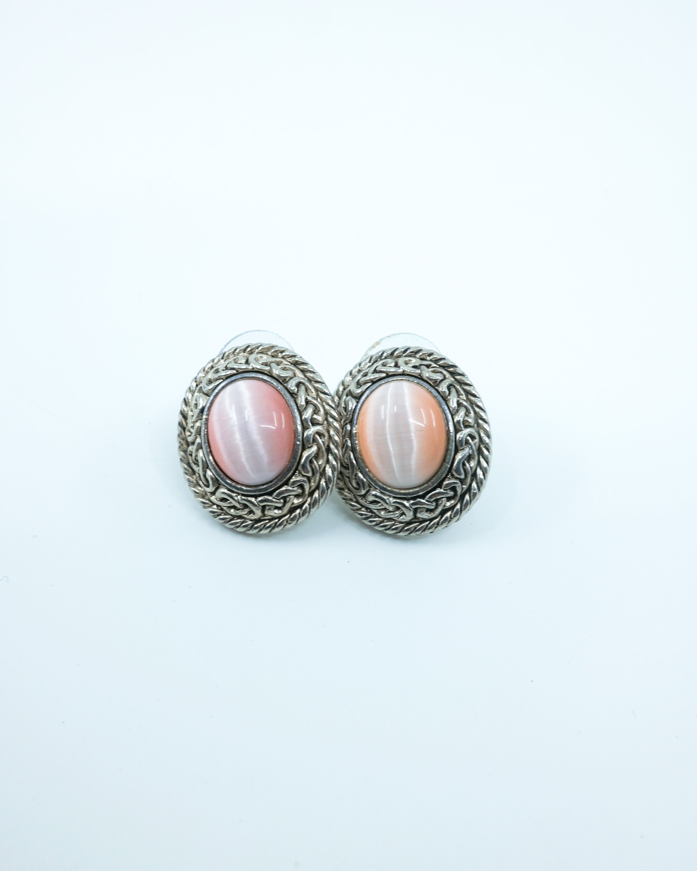 ARETES VINTAGE ROSADOS