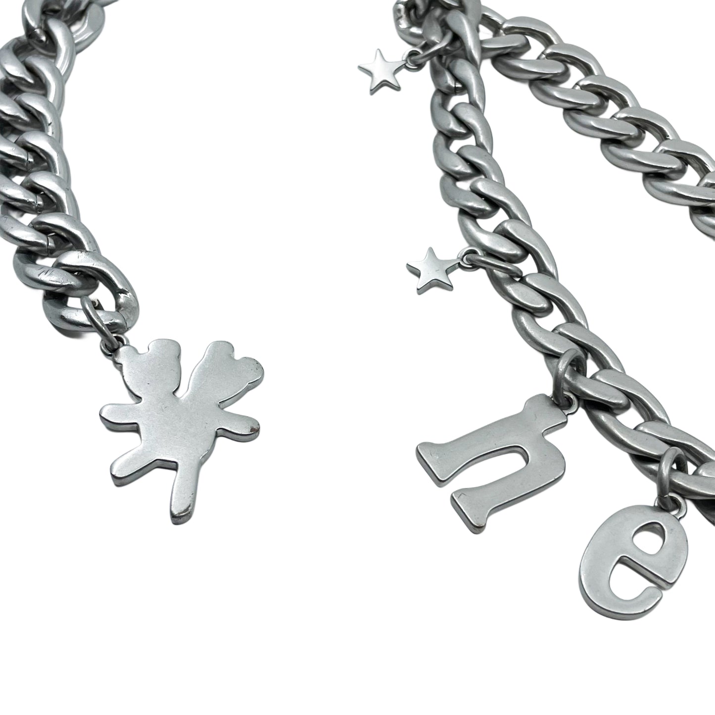 Marc Jacobs Heaven silver chain belt