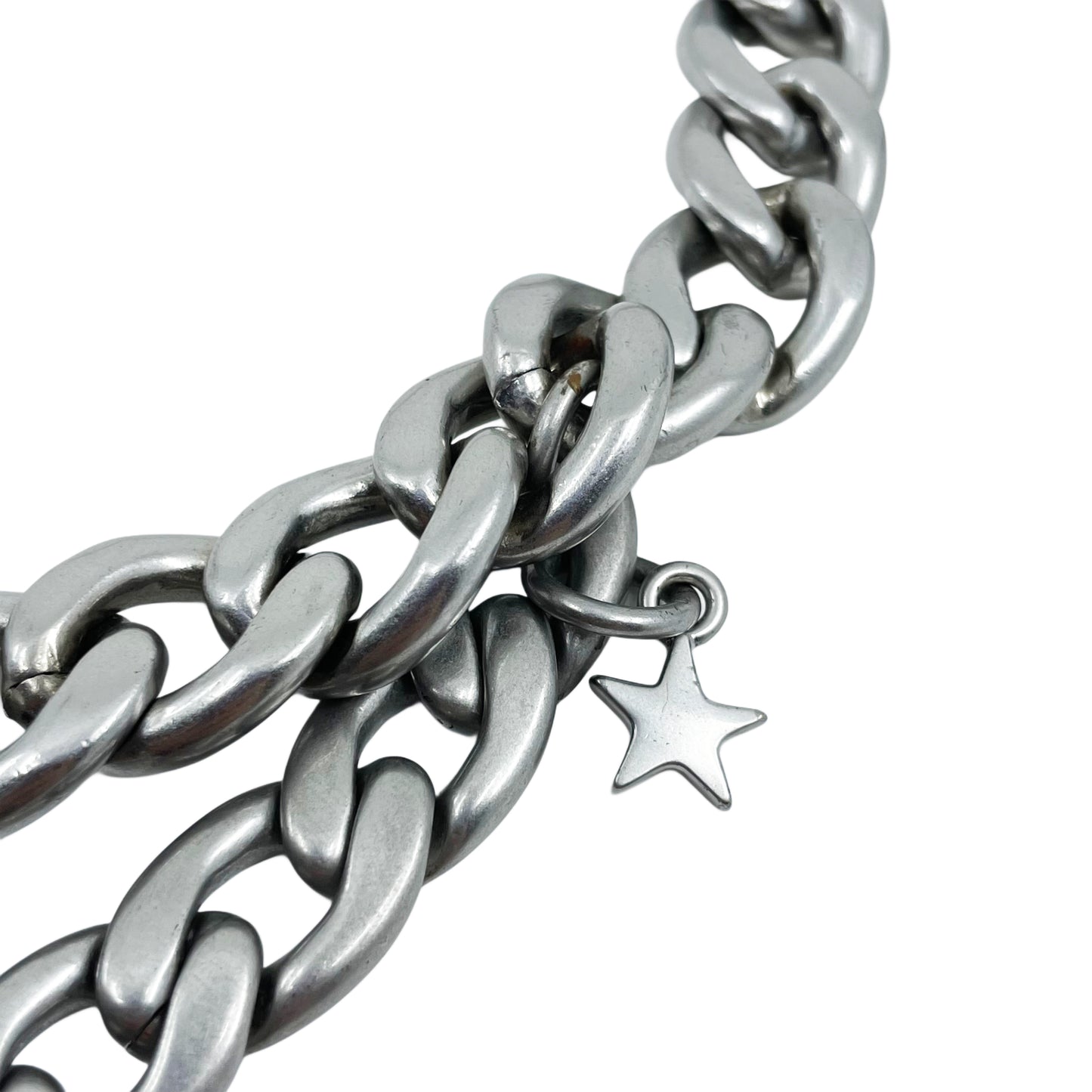 Marc Jacobs Heaven silver chain belt