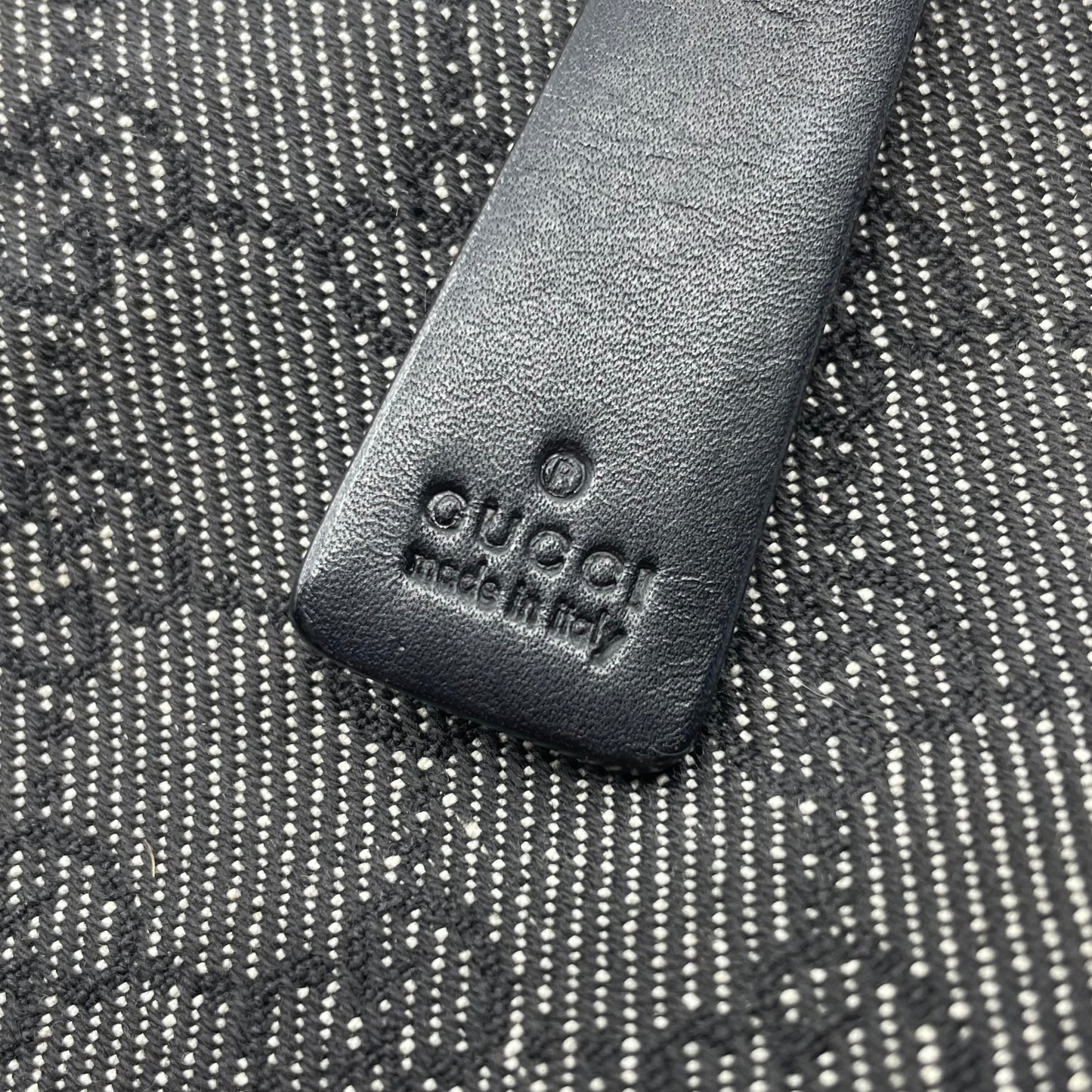 Gucci Supreme barrel bag