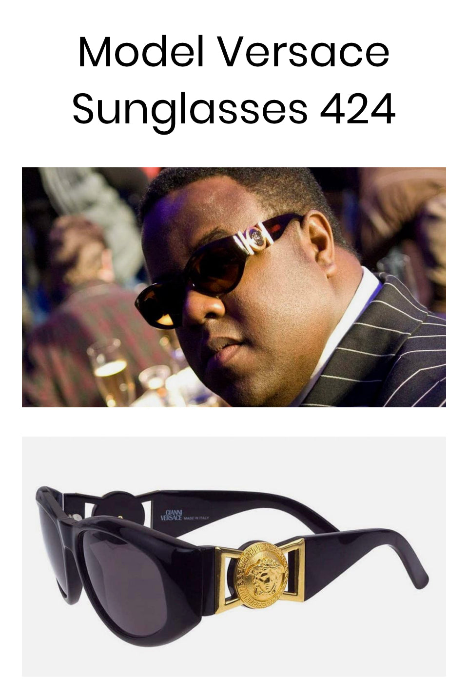 90's Gianni Versace sunglasses