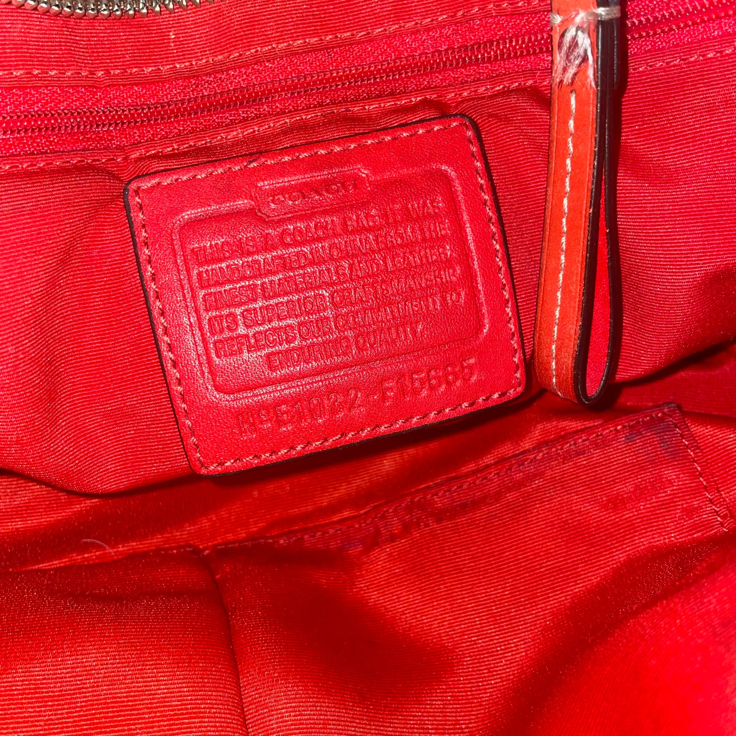 2010 Coach shoulder bag