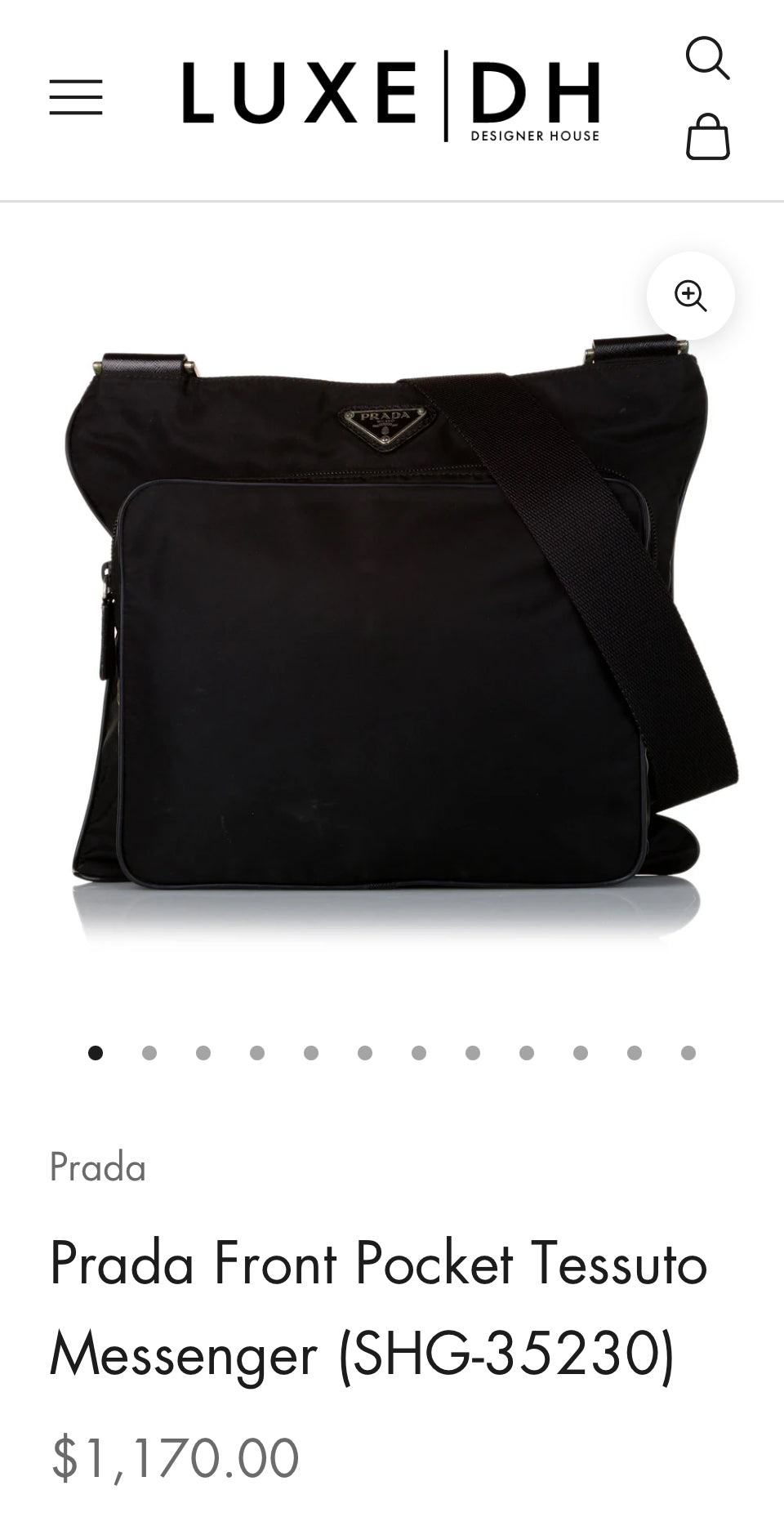 PRADA NYLON CROSSBODY