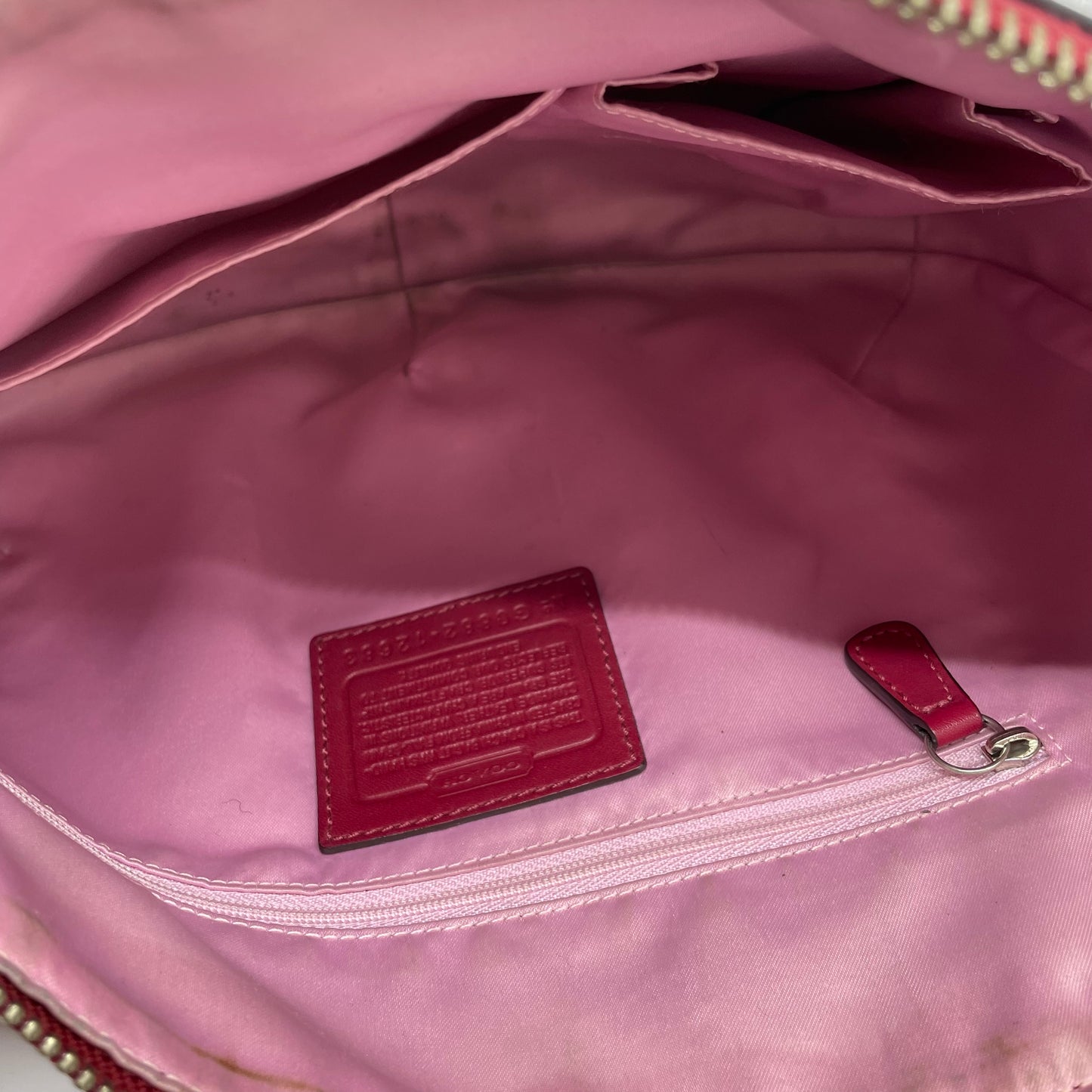 2008 Coach leather shoulder bag