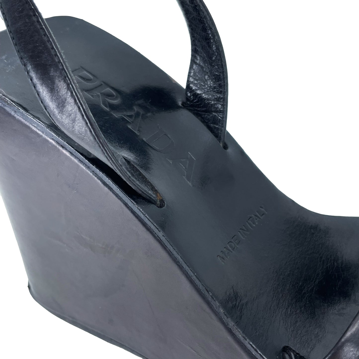 Prada wedge sandals (6.5)