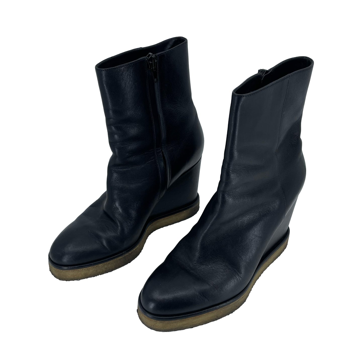 CELINE MANON WEDGE BOOTS (37)
