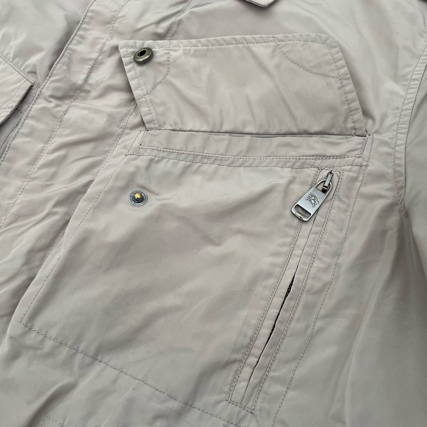 BURBERRY PARKA JACKET (S)