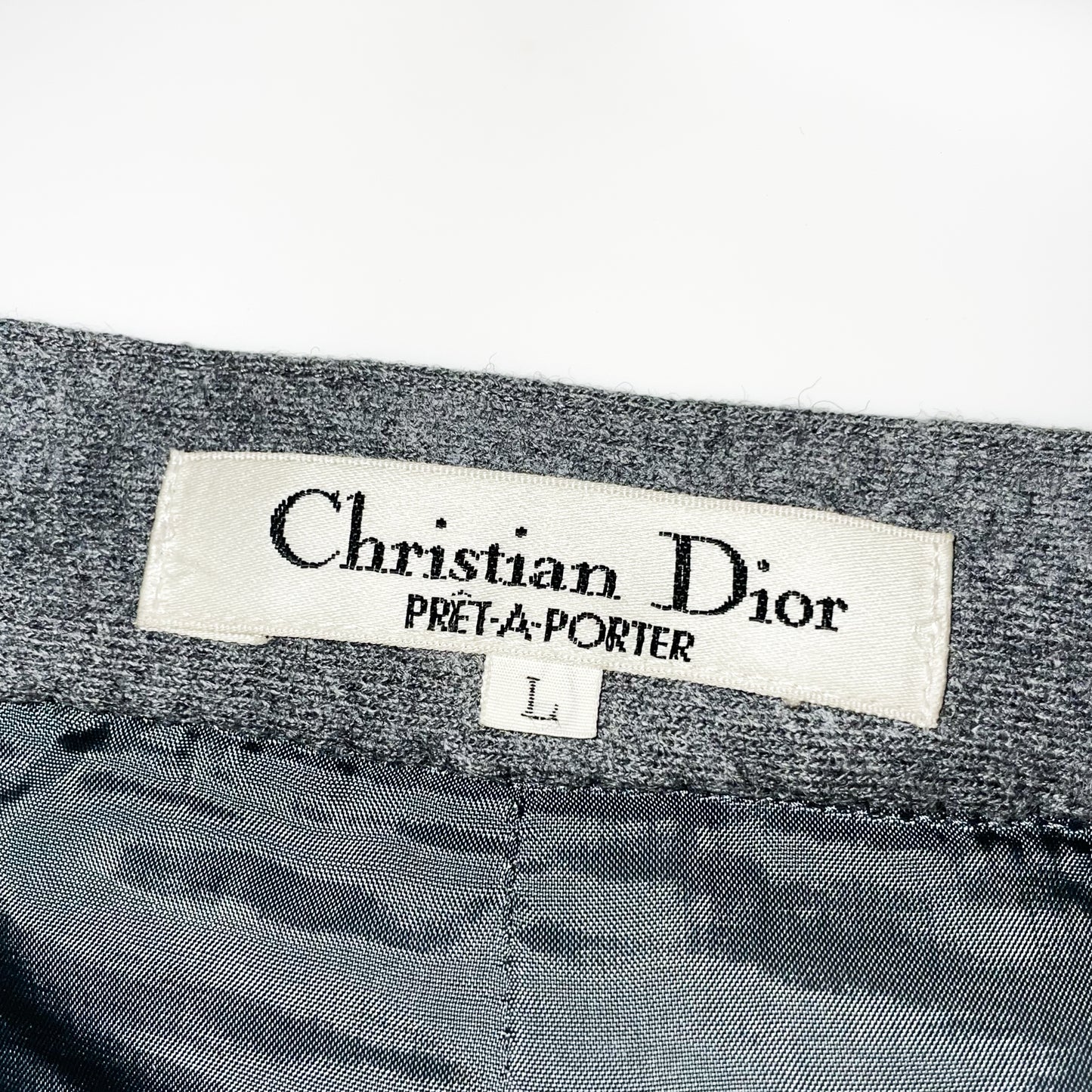 Christian Dior wool skirt