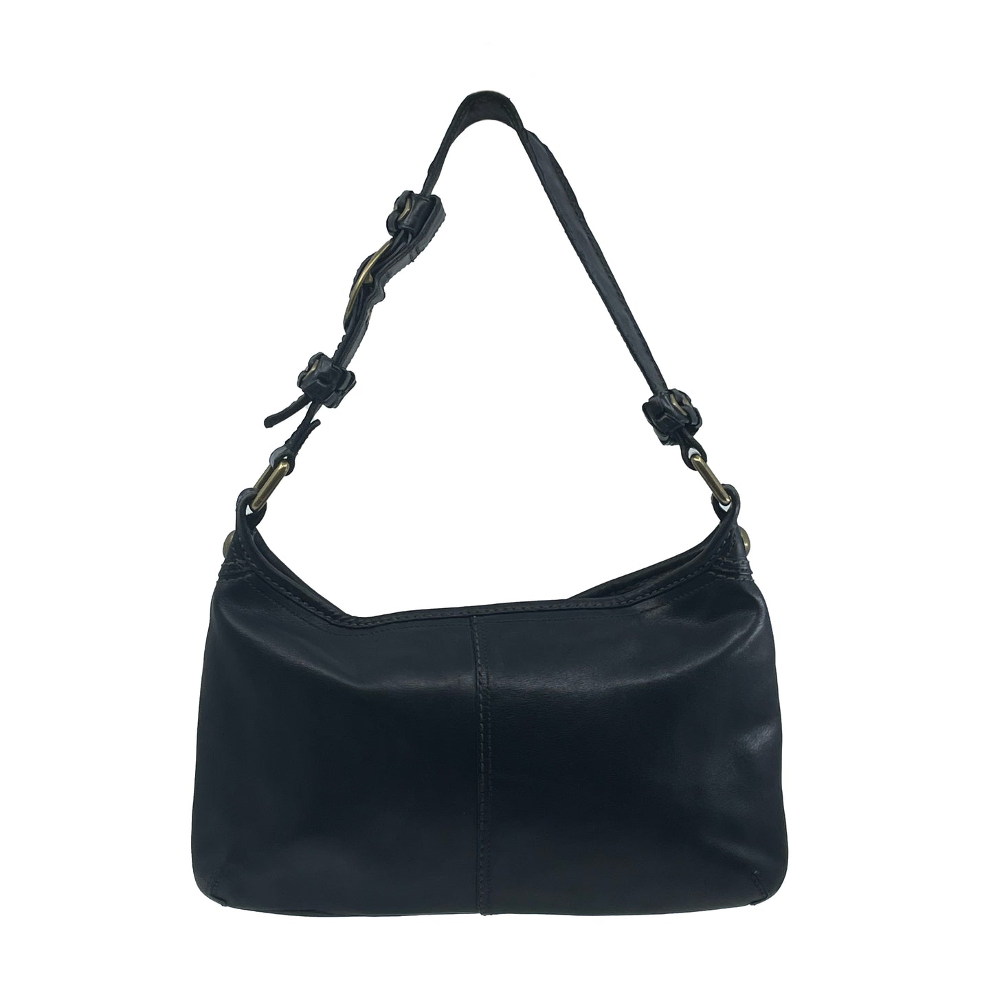 Coach leather shoulder bag