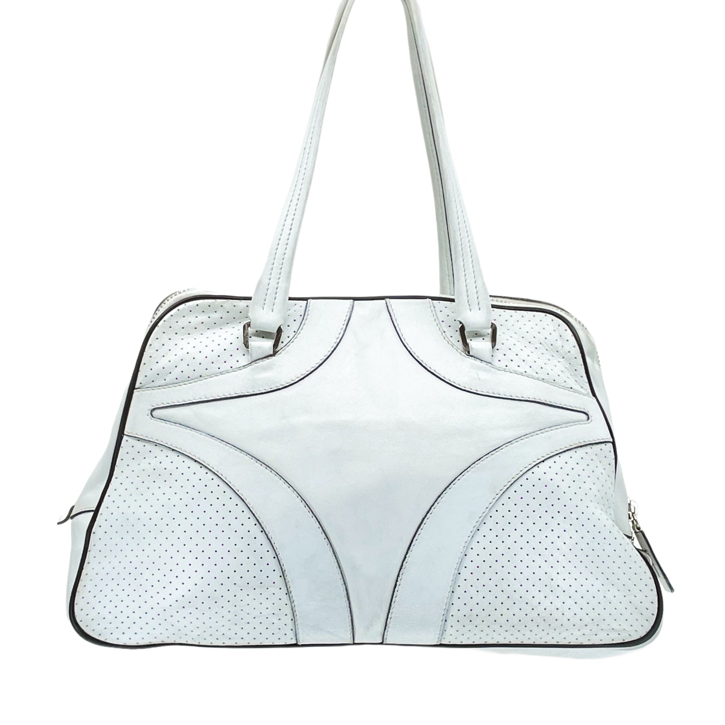 Prada vitello drive bowling bag