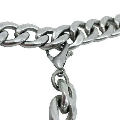Marc Jacobs Heaven silver chain belt