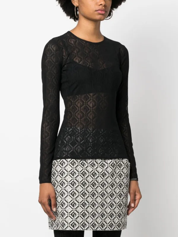 MARINE SERRE MOON MESH TOP (S)
