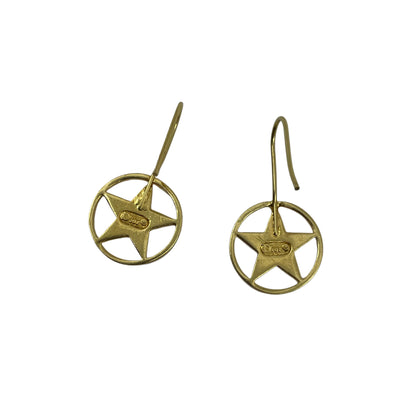 Christian Dior star earrings