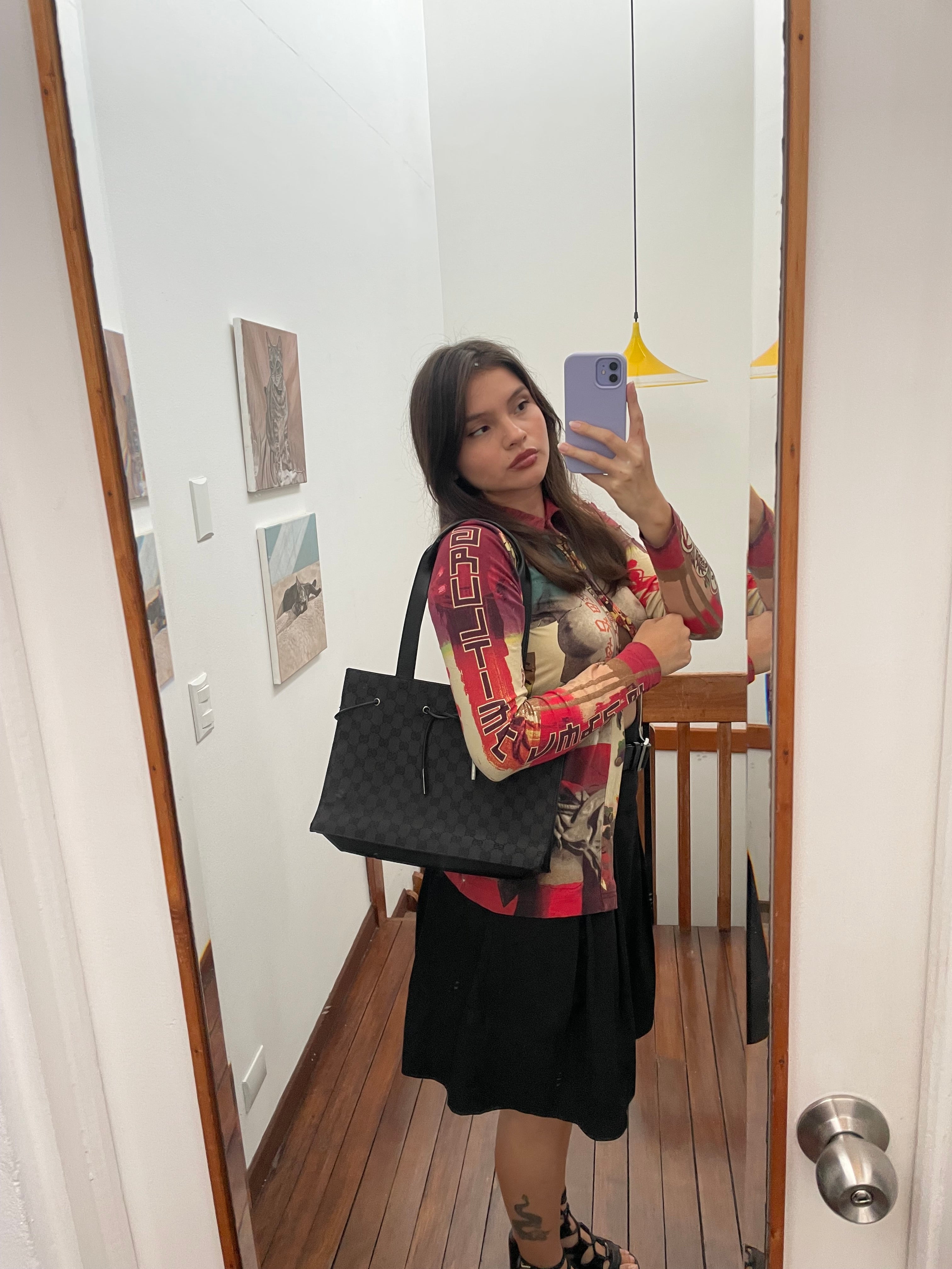 GUCCI GG CANVAS TOTE