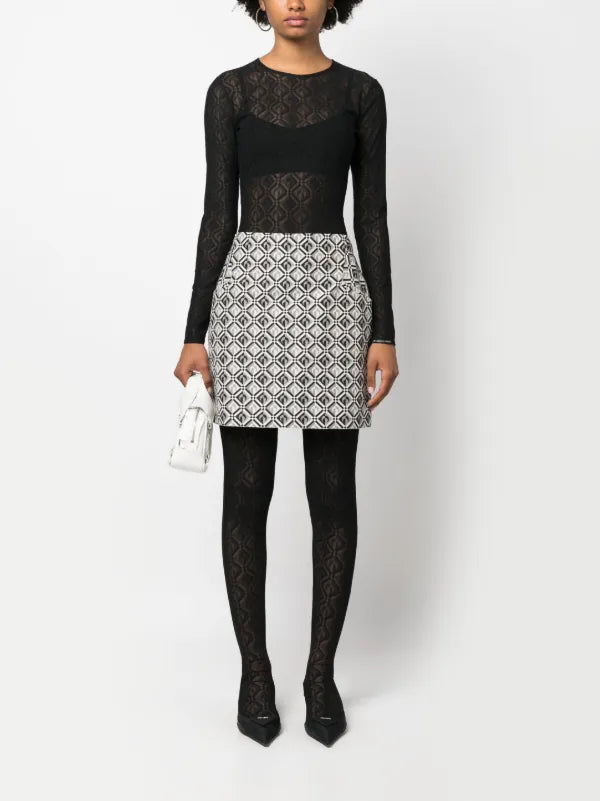 MARINE SERRE MOON MESH TOP (S)