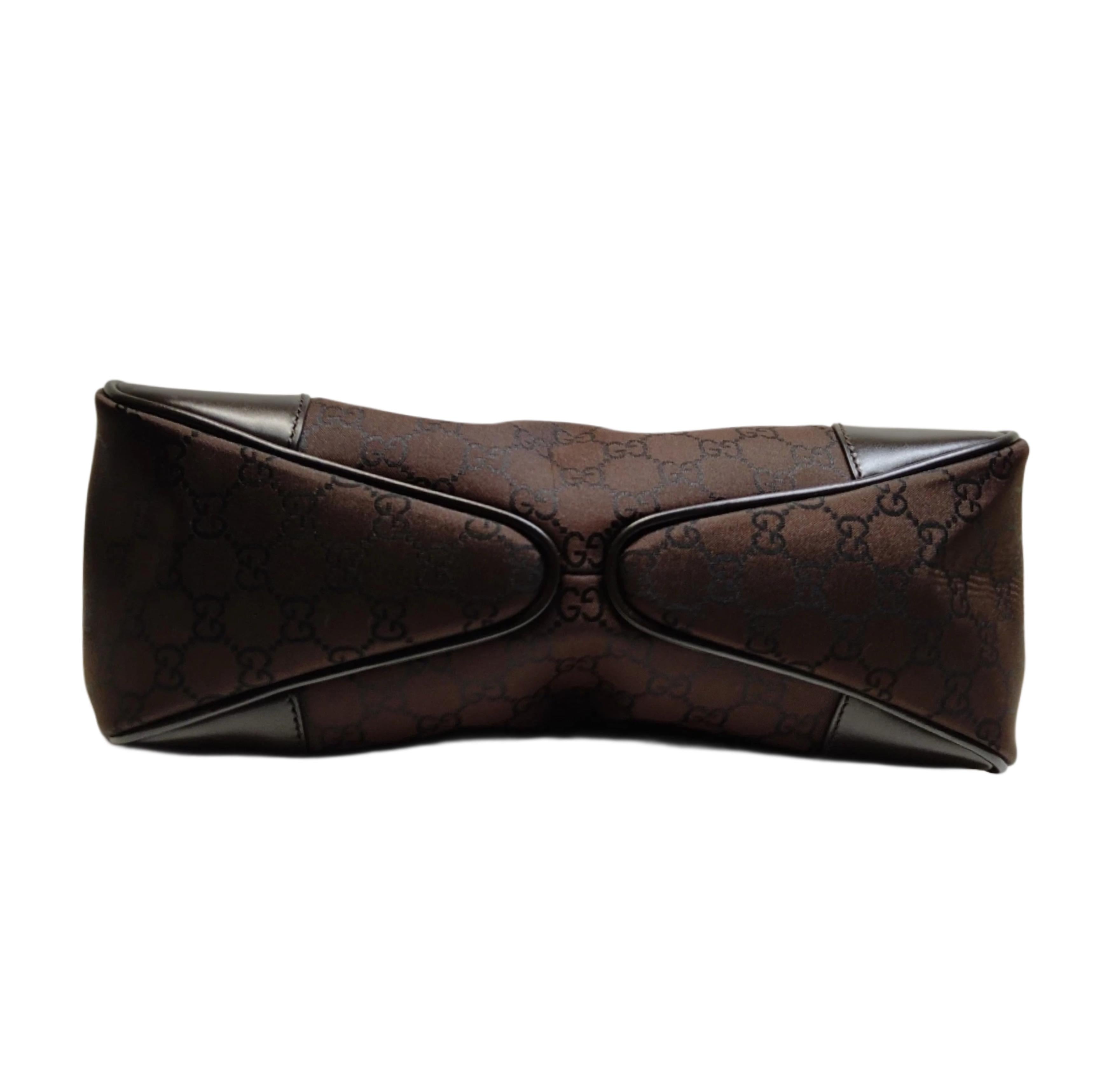 GUCCI BROWN SHOULDER BAG