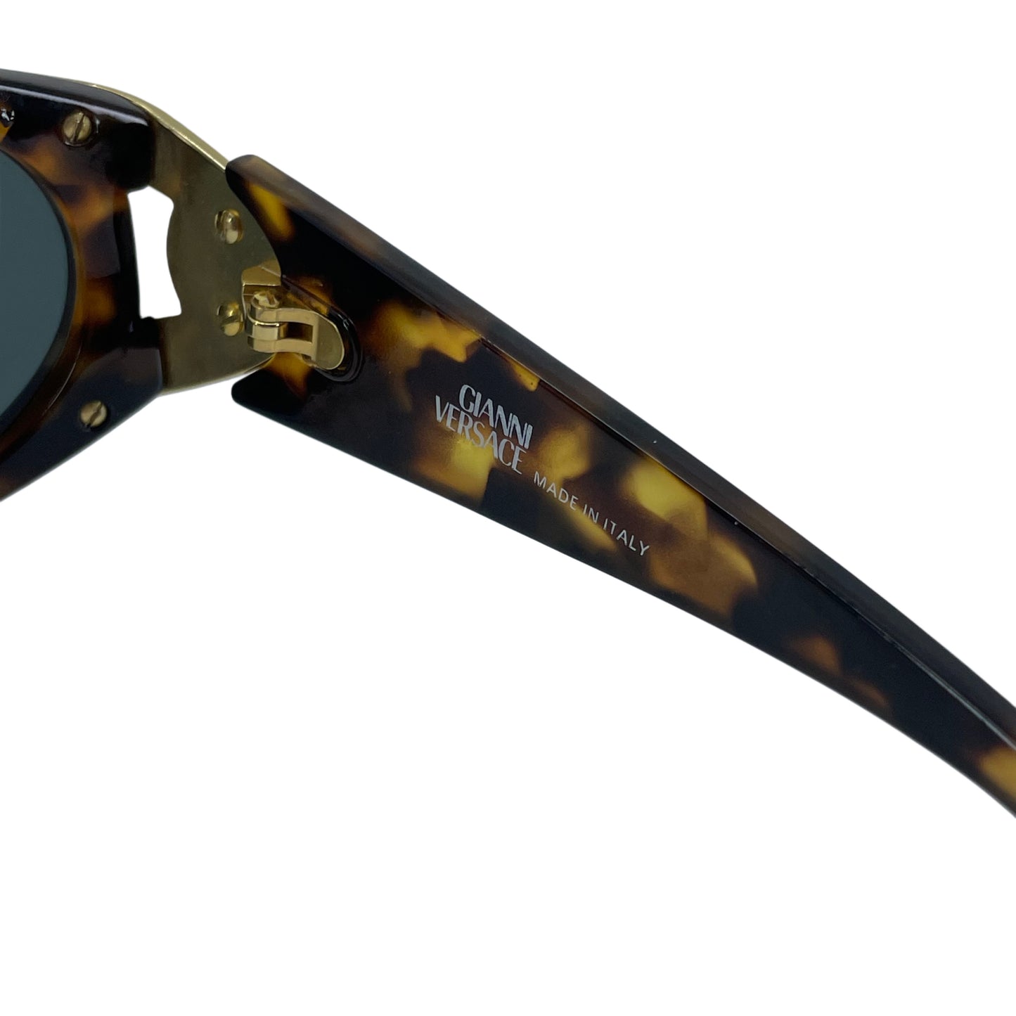 Gianni Versace tortoise sunglasses