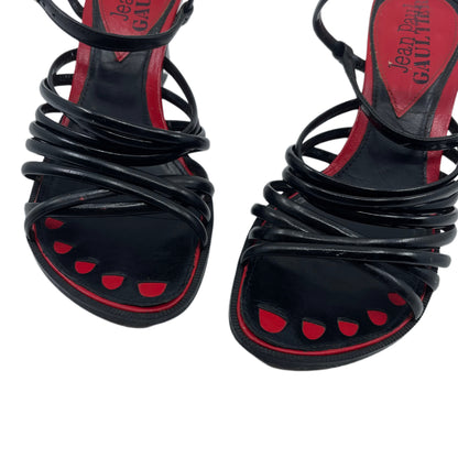 Jean Paul Gaultier leather heels
